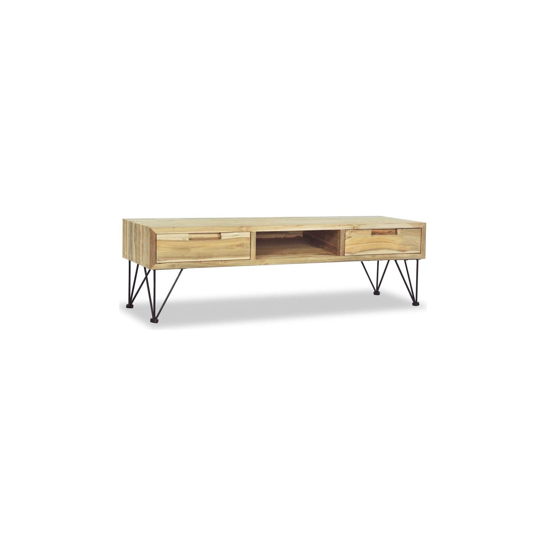 Meuble TV HELLOSHOP26 Meuble télé buffet tv télévision design