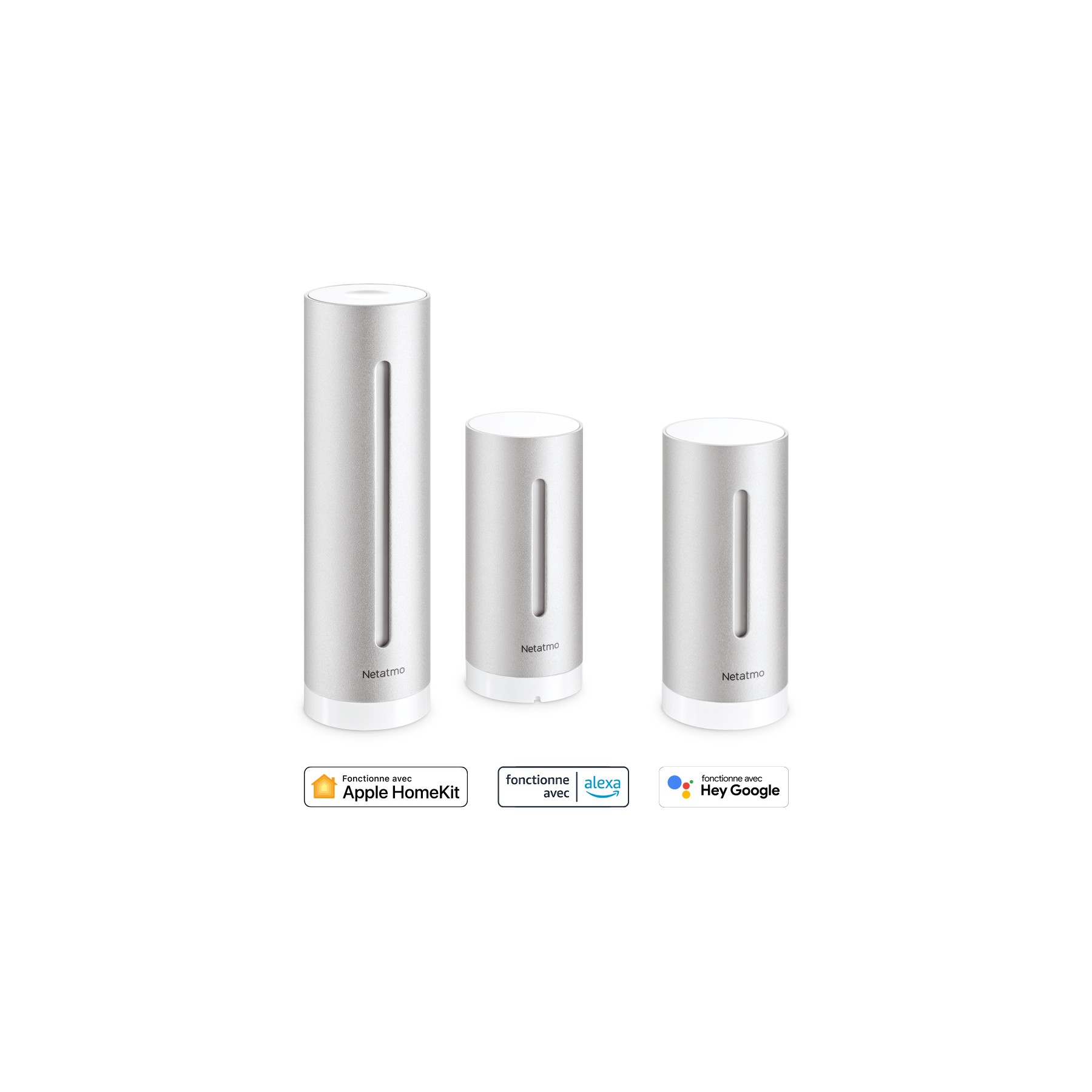 Station météo connectée NETATMO Pack Intérieur Intelligent + Module addi