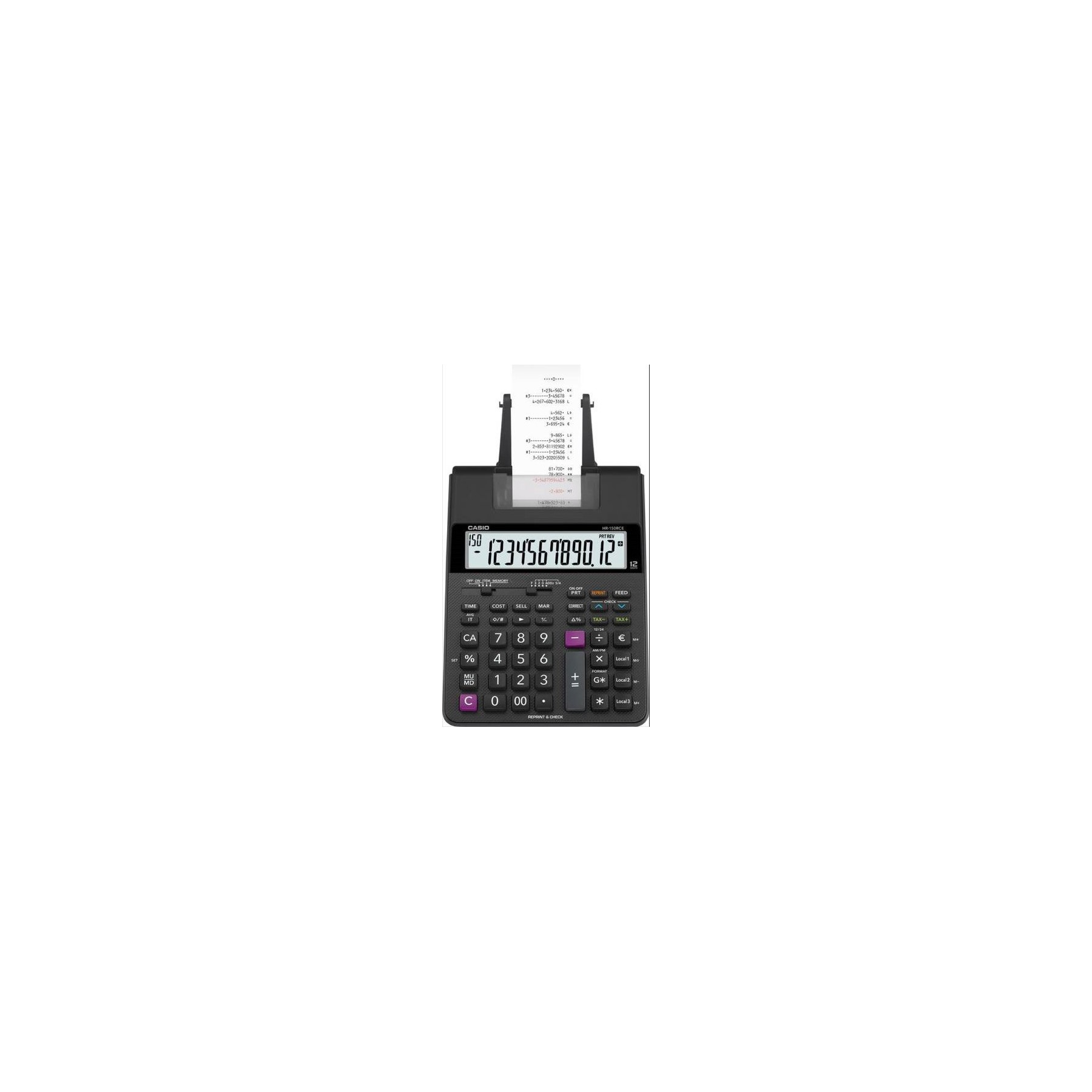 Calculatrice imprimante CASIO HR150RCE