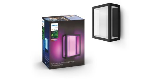 Lampe connectée PHILIPS HUE W&C IMPRESS Grand Modèle Noir Ext