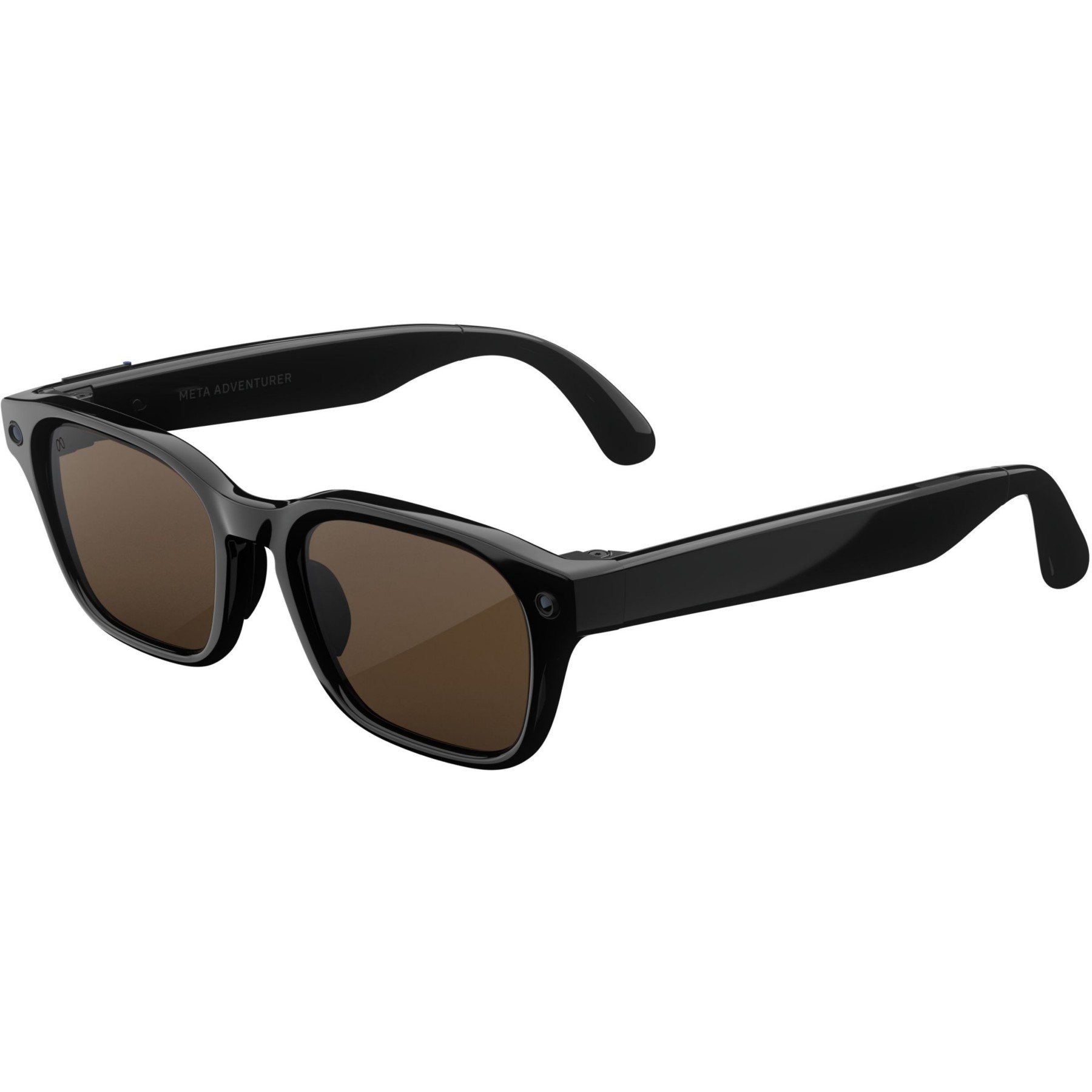 Lunettes connectées META Glasses Adventurer Large Noir verres brun