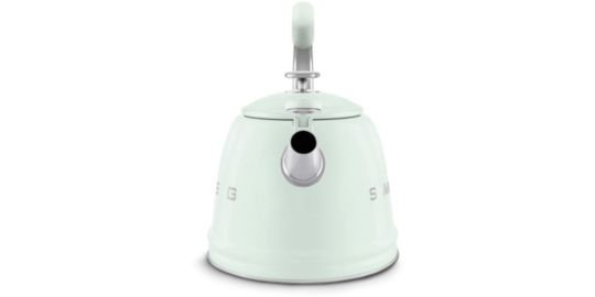 Bouilloire SMEG sifflante 2.3L vert pastel