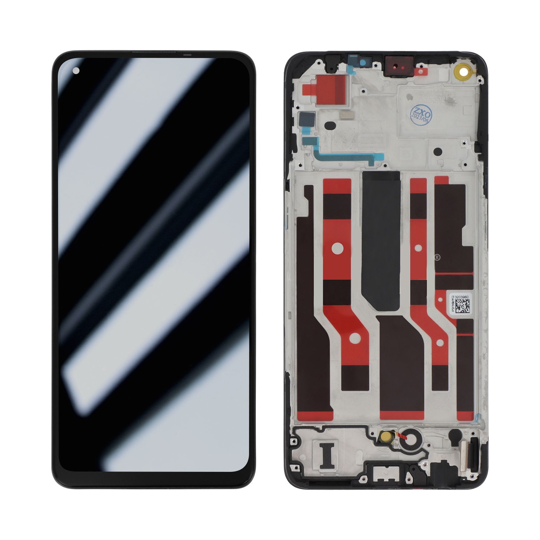 Pièce détachée AVIZAR Écran Complet + Châssis Oppo Reno 8 Lite
