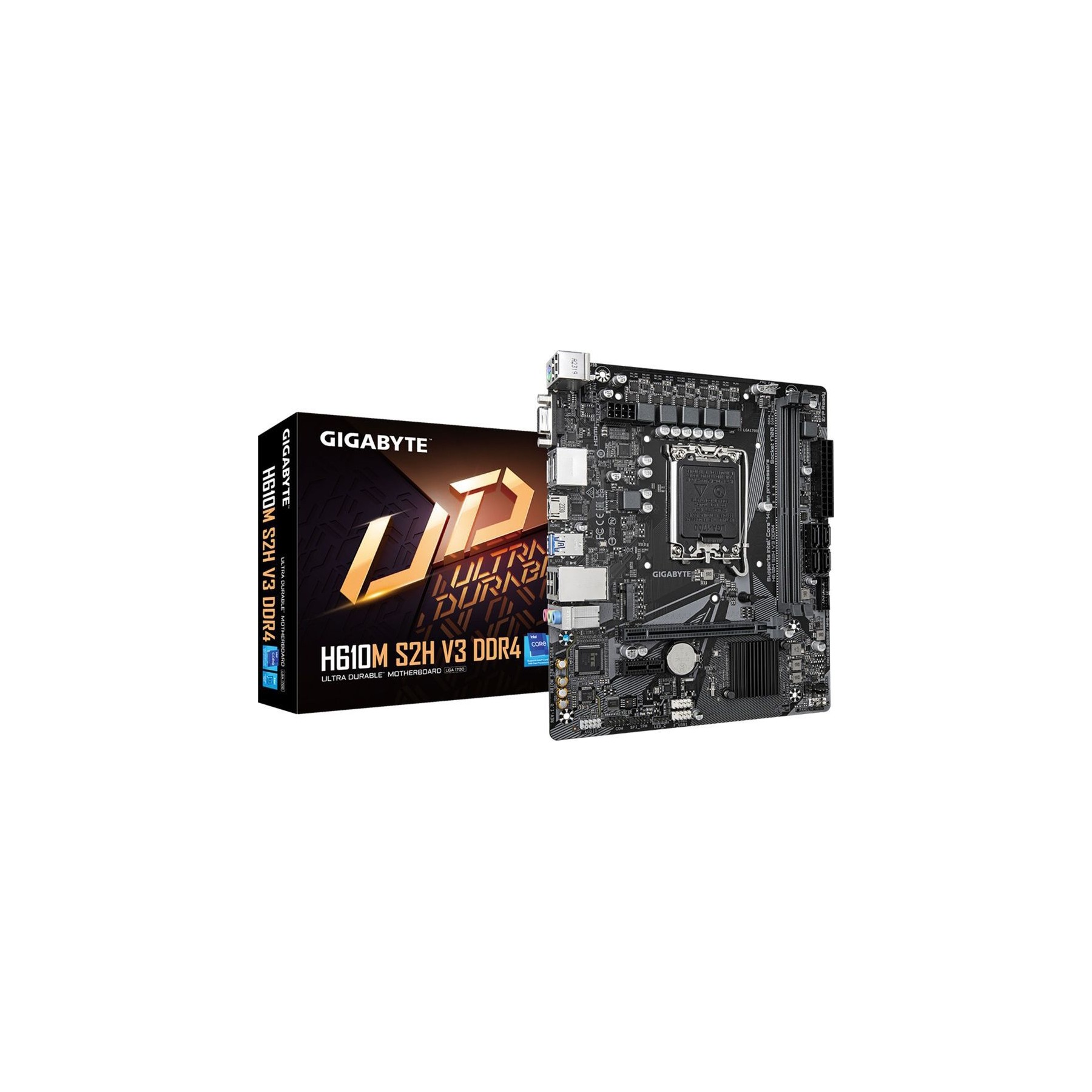 Carte mère GIGABYTE H610M S2H V3