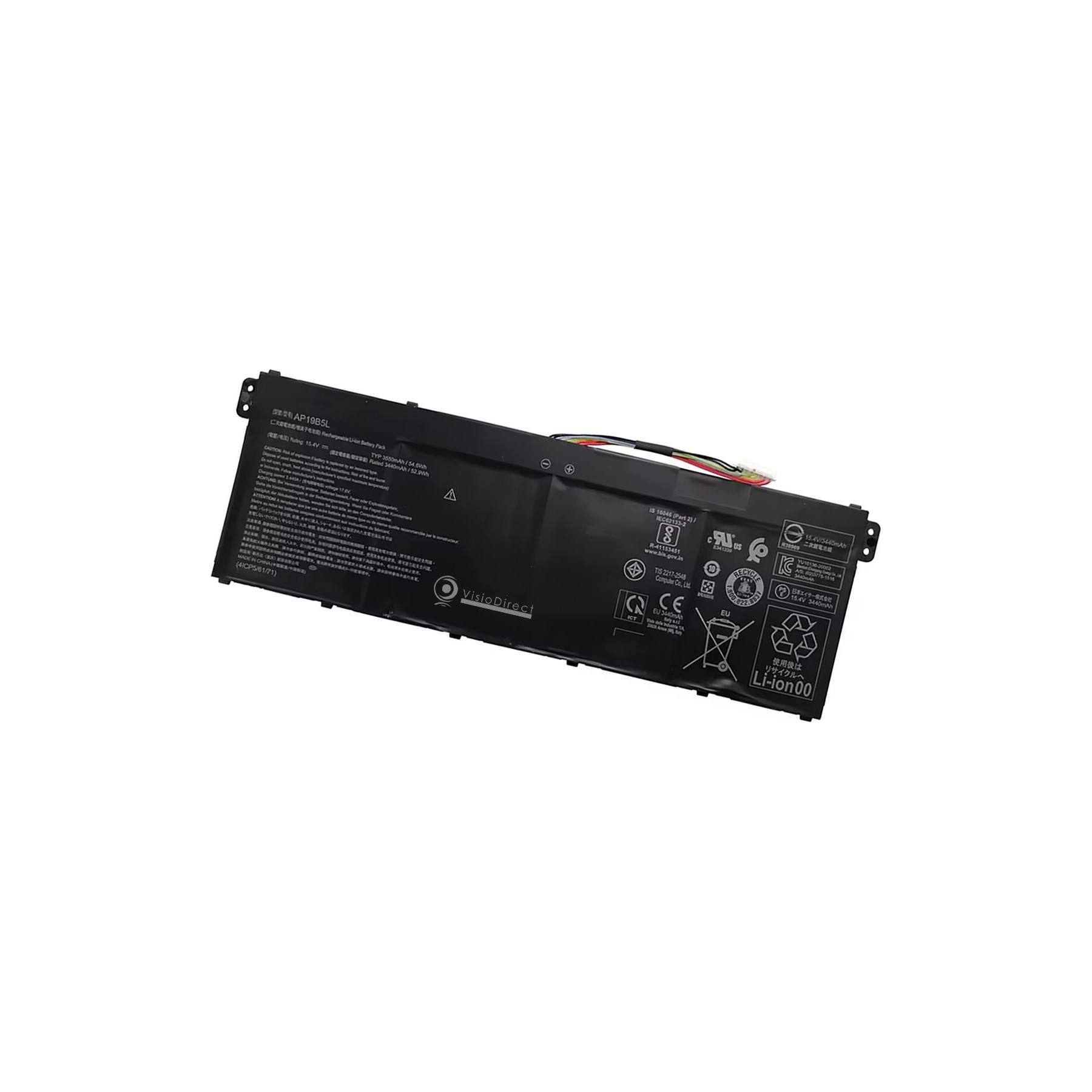 VISIODIRECT 3550mAh Batterie Acer 15 EX215-55-54RJ