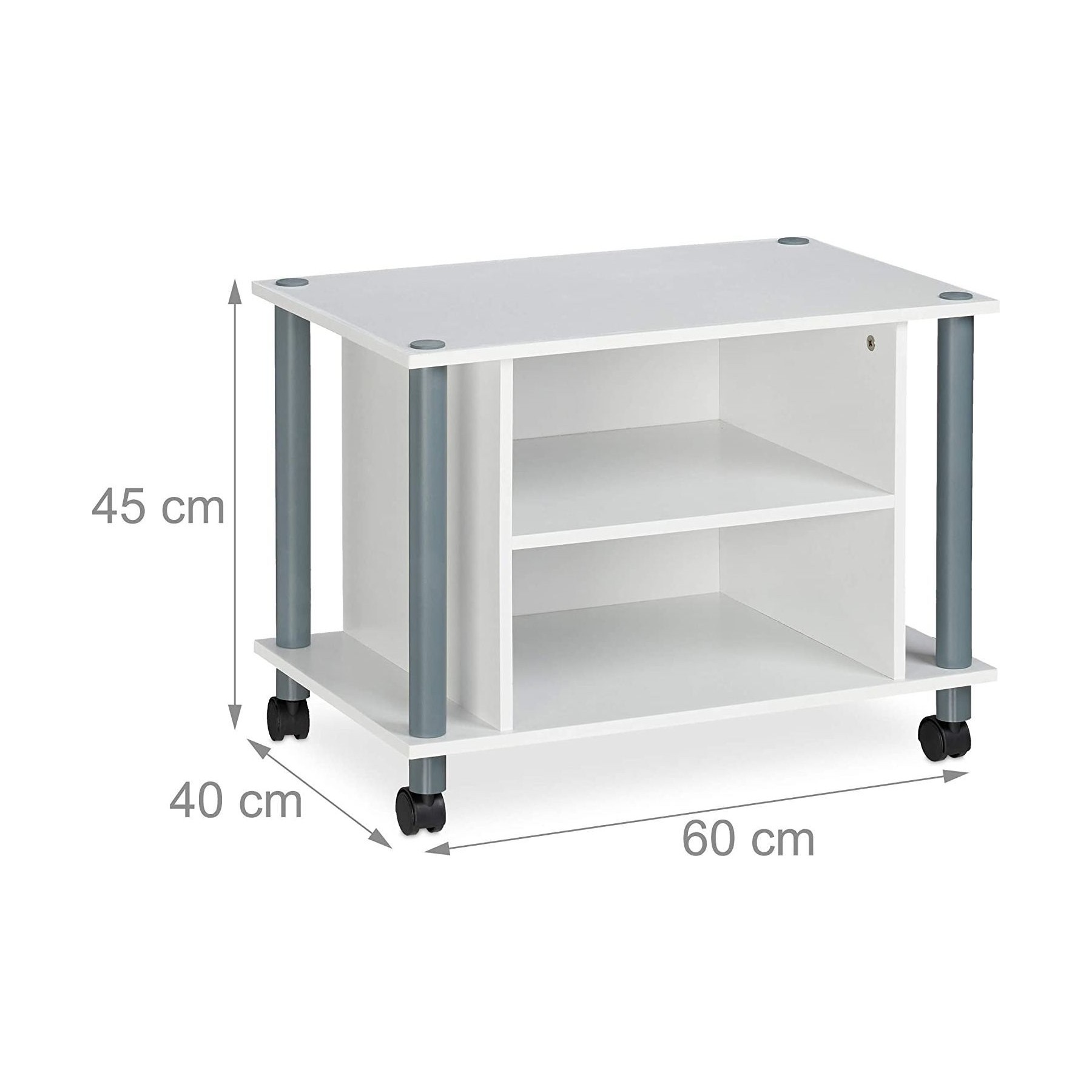 Meuble TV HELLOSHOP26 Meuble TV compartiments étagère buffet à