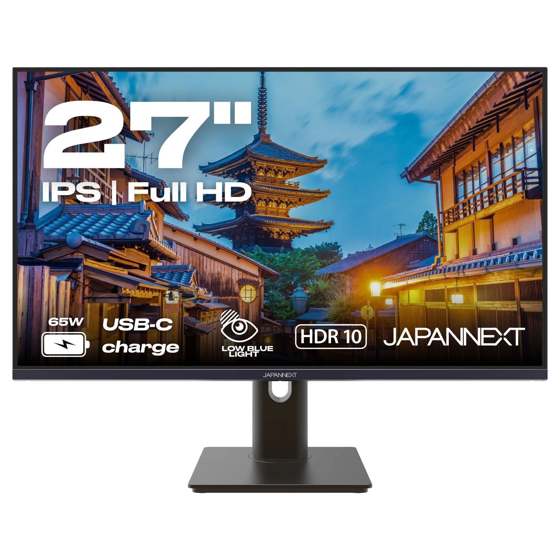 Ecran PC JAPANNEXT Ecran PC 27" IPS FHD USB-C