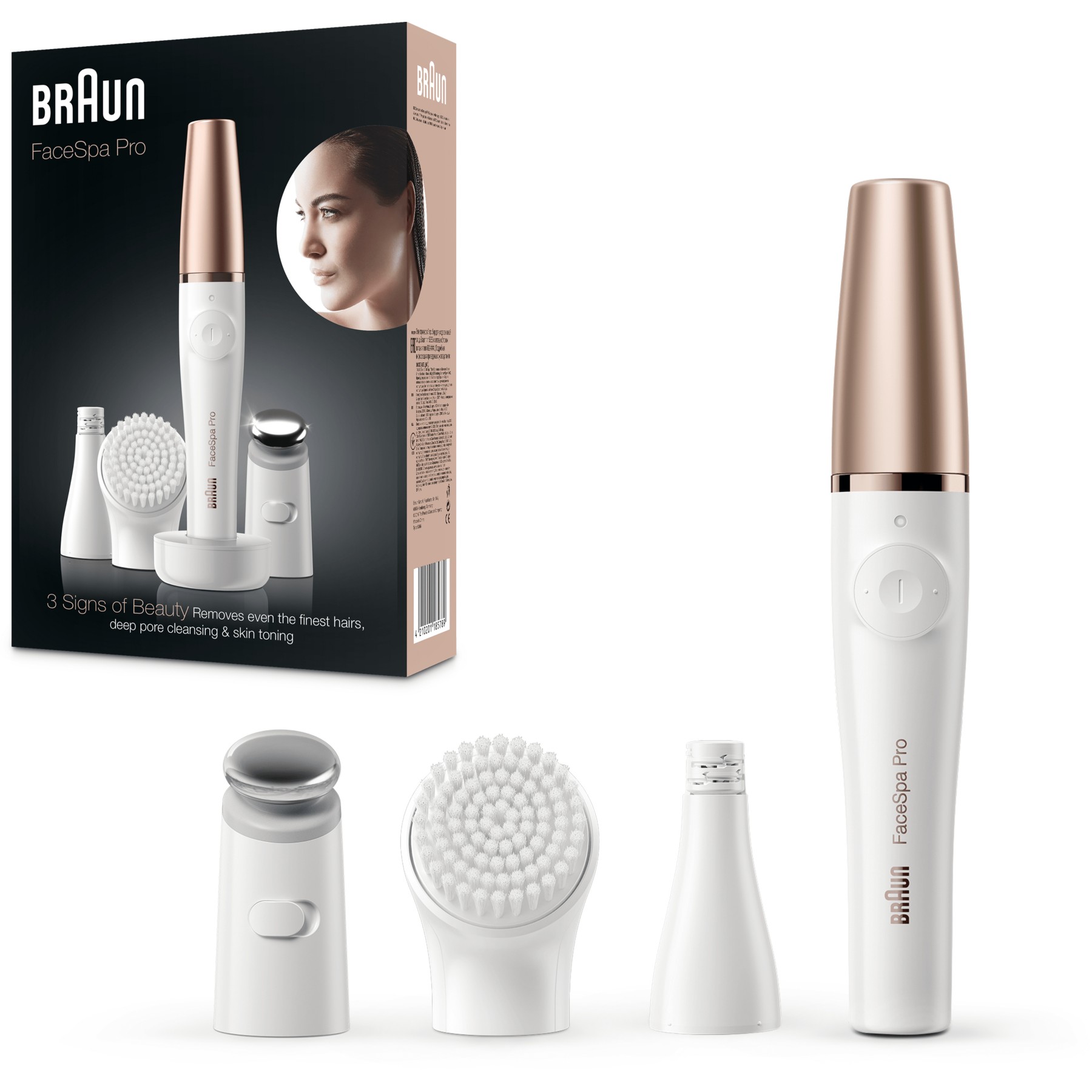 Epilateur BRAUN FaceSpa Pro 911 + brosse visage