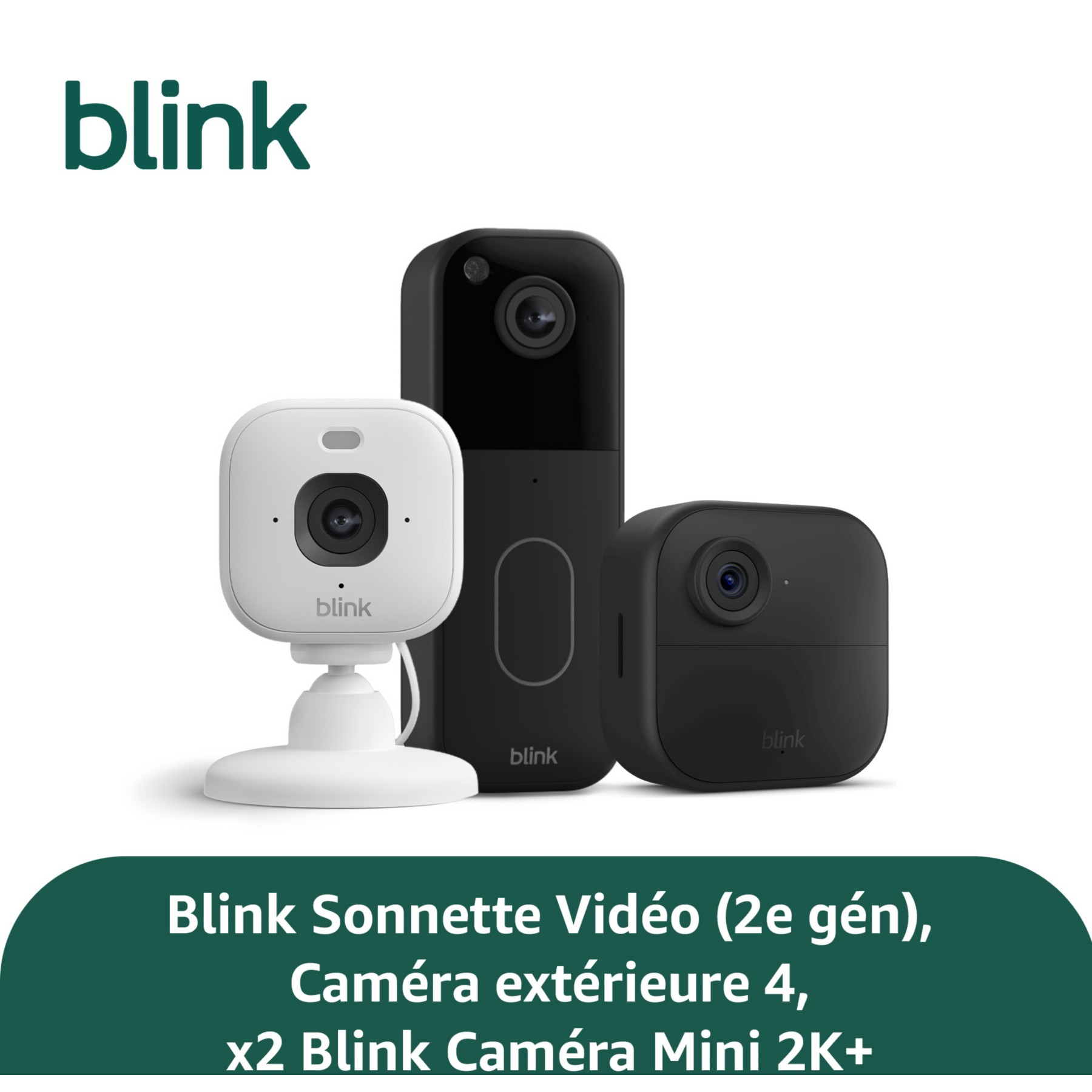 Caméra de surveillance BLINK Whole Home Security Plus