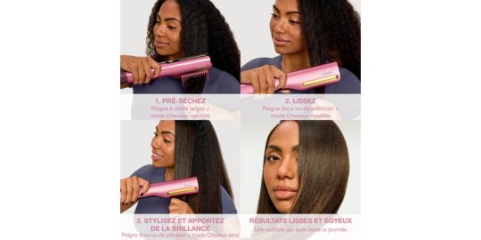 Lisseur SHARK Beauty SilkiPro Straight HT401EUPK