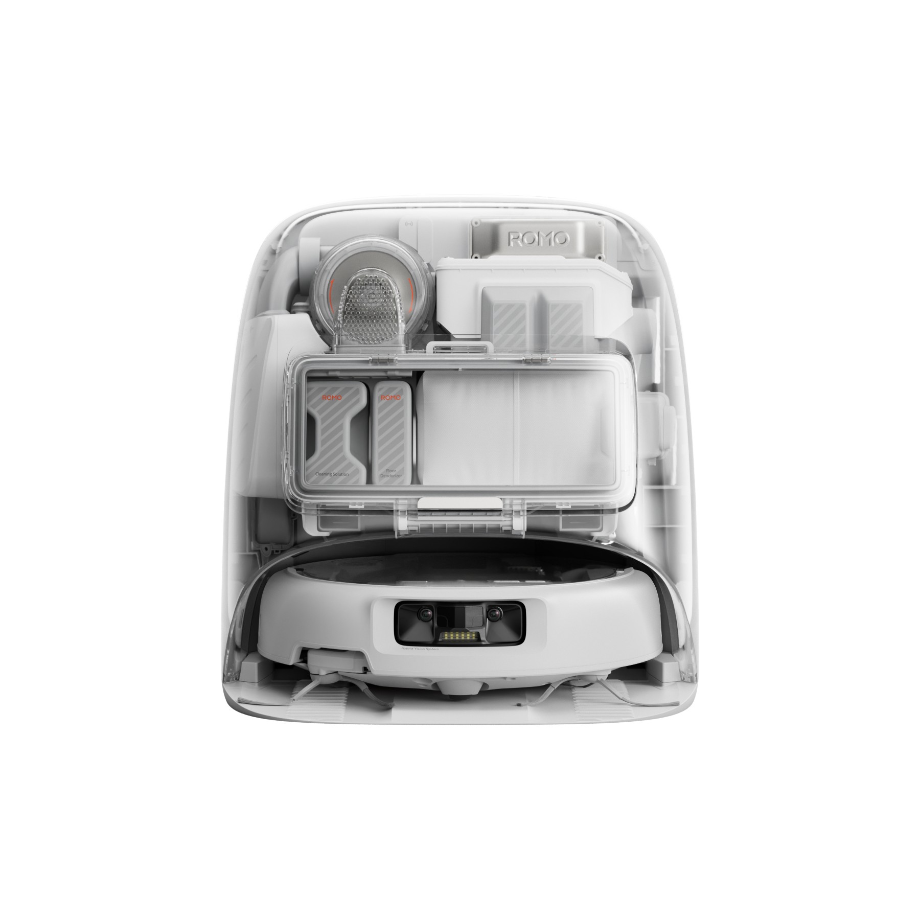 Robot Aspirateur Laveur DJI Romo P Water Tank