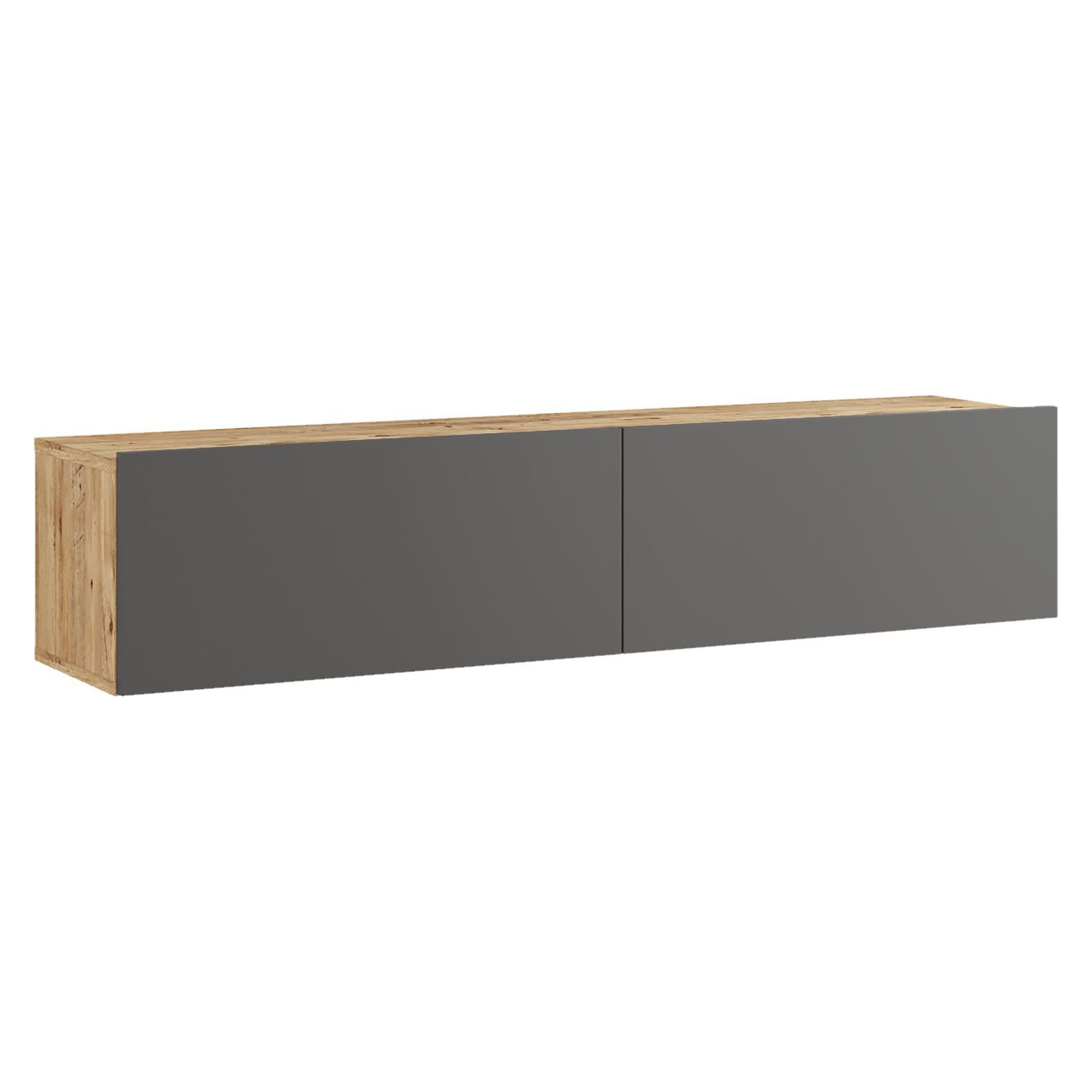 Meuble TV HELLOSHOP26 Meuble TV à 2 portes 29,5 x 140 x 31,5 c