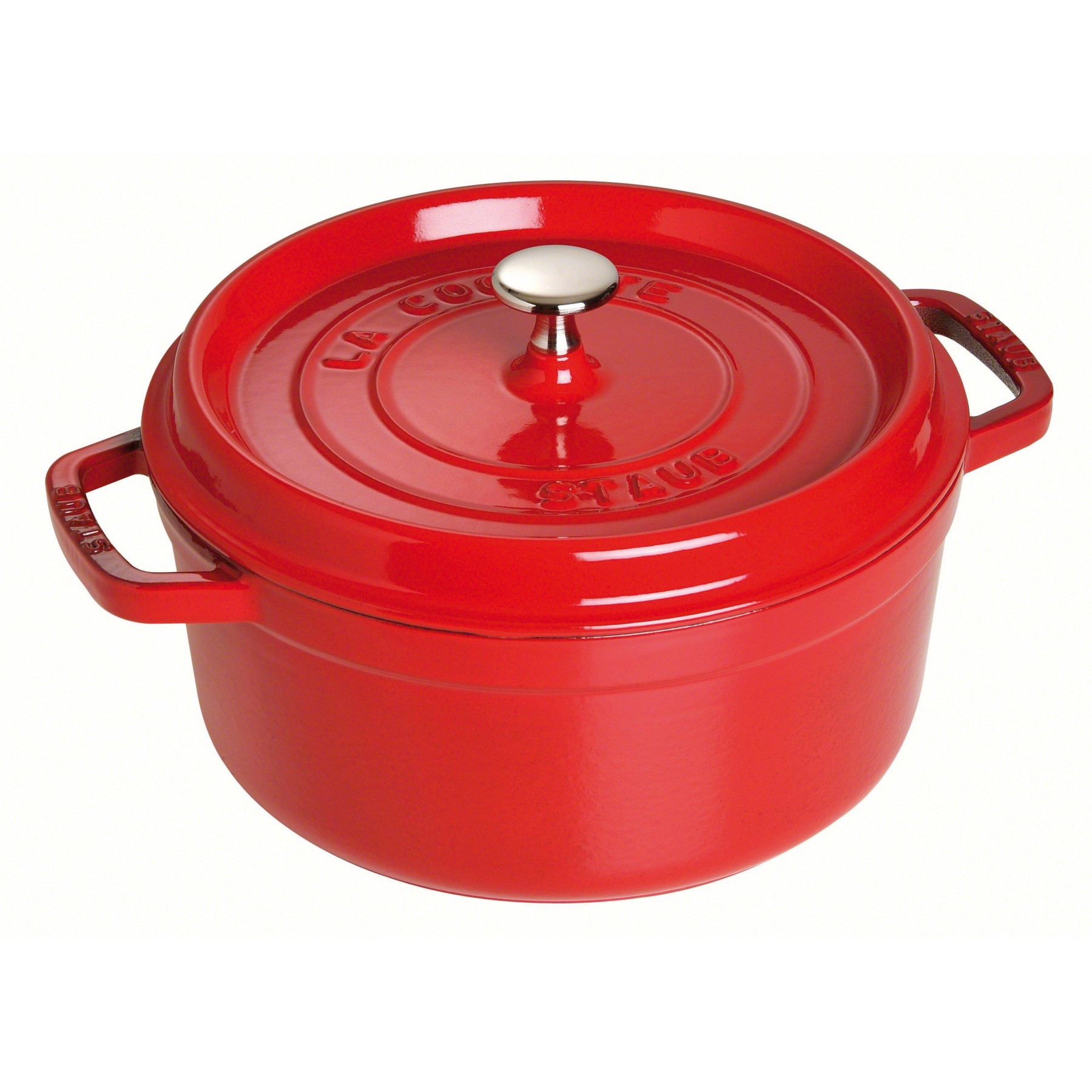 Cocotte STAUB vitamine cerise 24 cm
