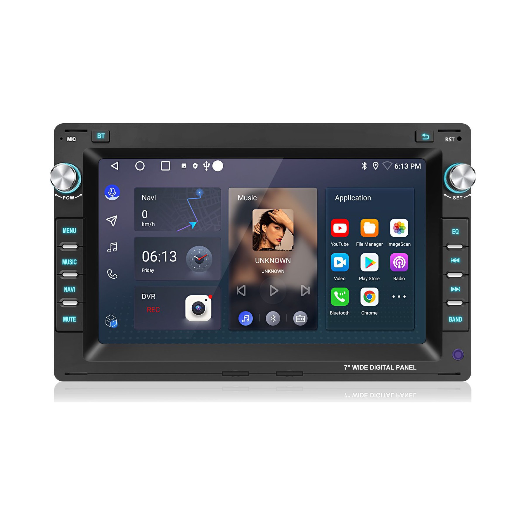Autoradio connecté JUNSUN pour VW Polo 9N Golf 4 Passat Carplay