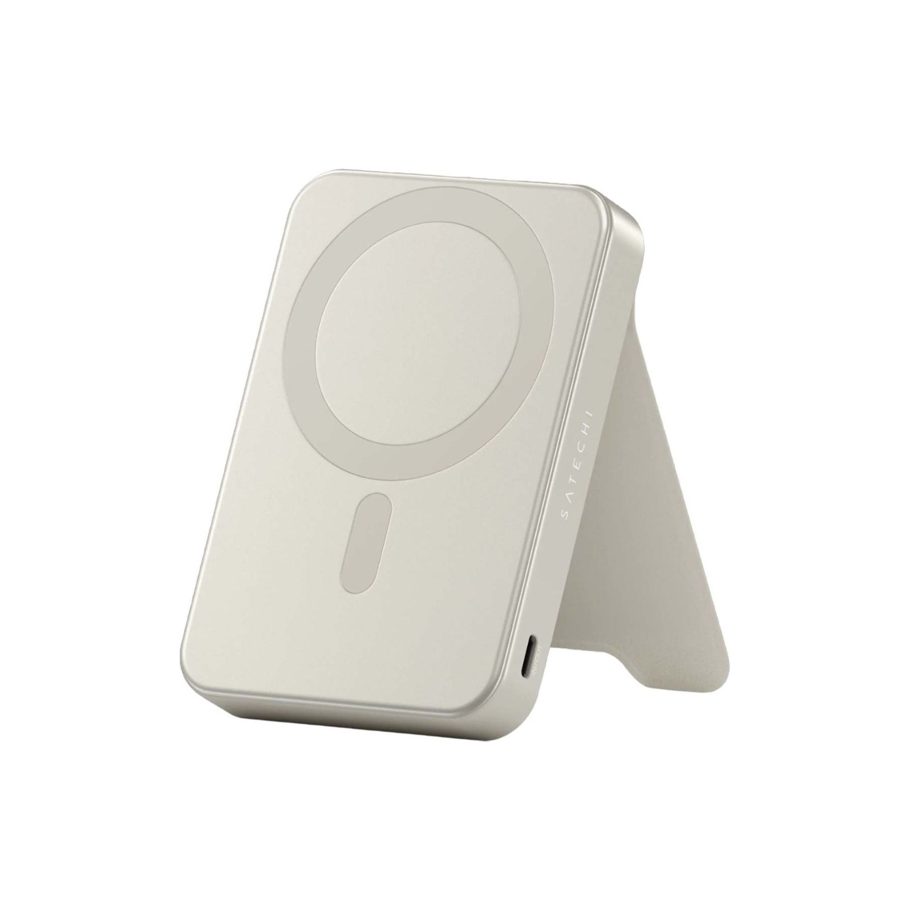 Batterie externe SATECHI 5000mAh Compatible Qi2 avec Support