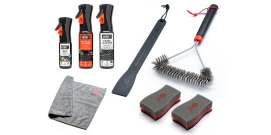Nettoyant barbecue WEBER Kit de nettoyage bbq Q & Pulse