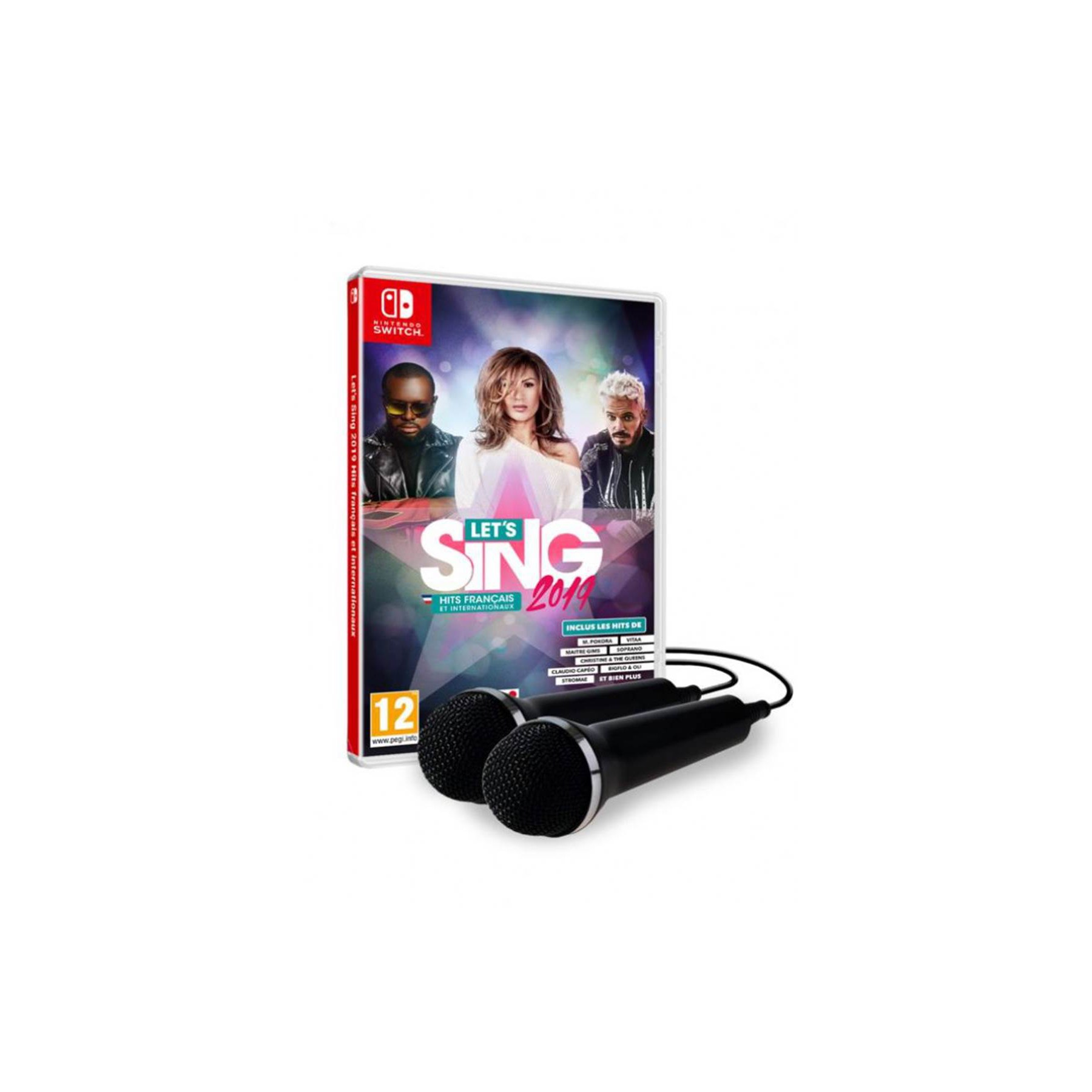 Jeu Switch KOCH MEDIA Let's Sing 2019 Hits + 2 Micros Reconditionné