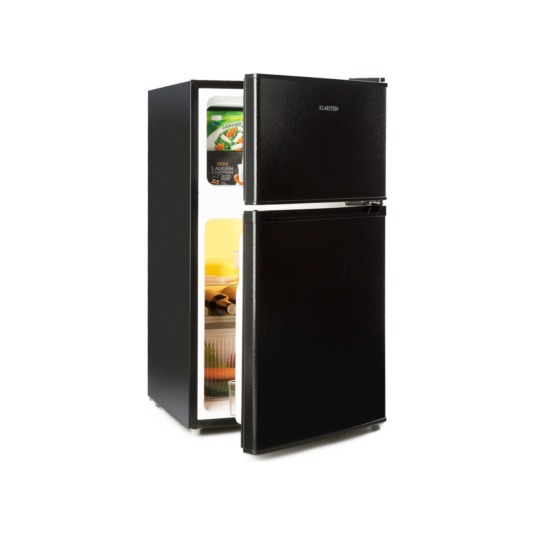 Réfrigérateur combiné KLARSTEIN Big Daddy Cool 87L 40dB CEE F Noir