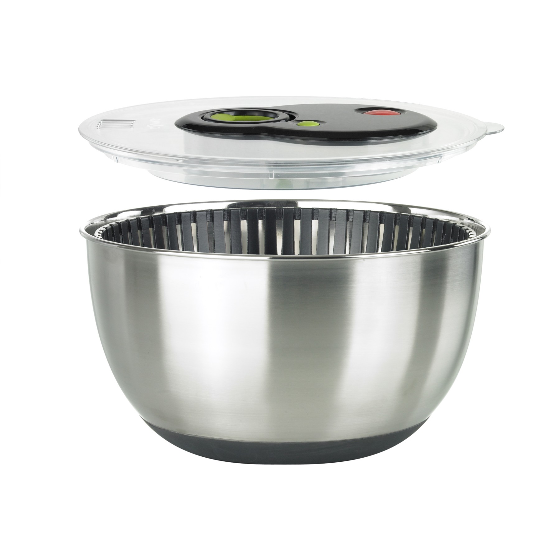 Essoreuse à salade EMSA Salade Turboline 4.5L Inox
