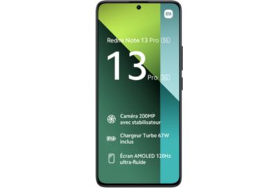 Smartphone XIAOMI Redmi Note 13 Pro 256Go Noir 5G