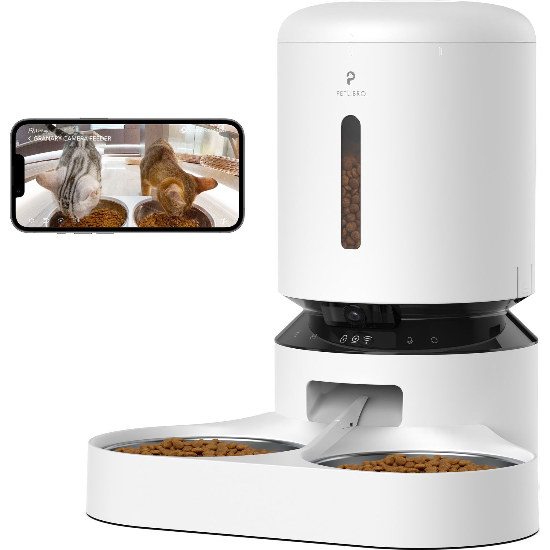 Distributeur de croquettes PETLIBRO PL-AF203-96W