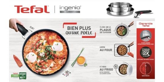 Set TEFAL Ingenio Emotion 10 pieces
