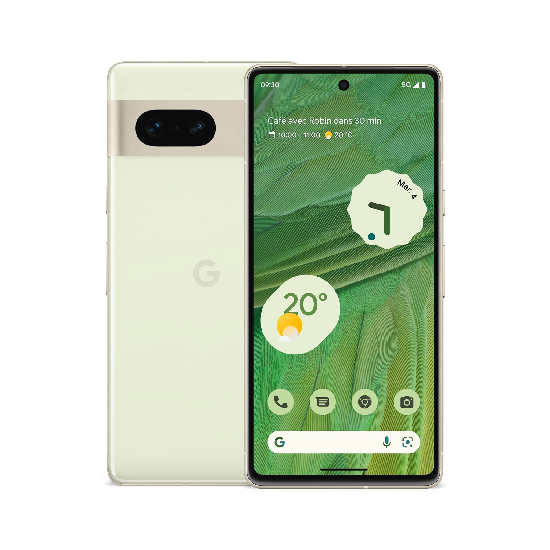 Smartphone GOOGLE Pixel 7 Vert 128Go 5G Reconditionné