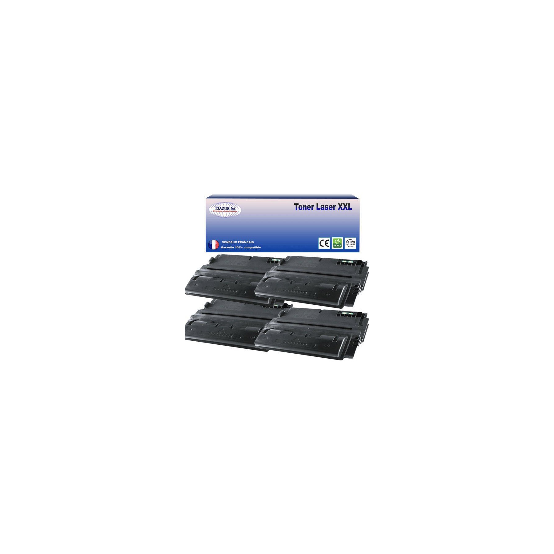 Toner T3AZUR remplace HP  HP Q5945A / 45A Noir