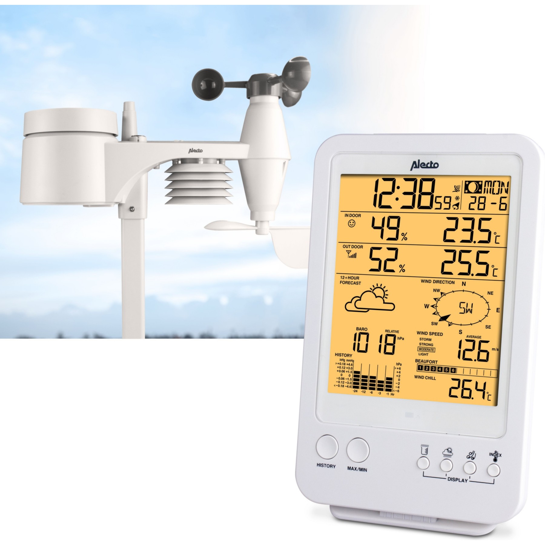Station météo ALECTO WS-4800