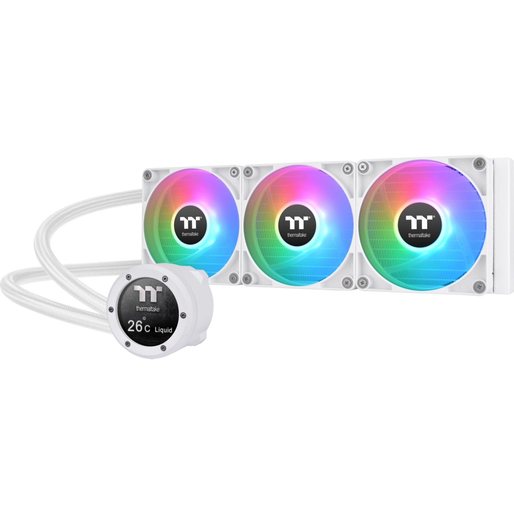 Kit de refroidissement THERMALTAKE TH V2 Ultra - 360 mm Blanc