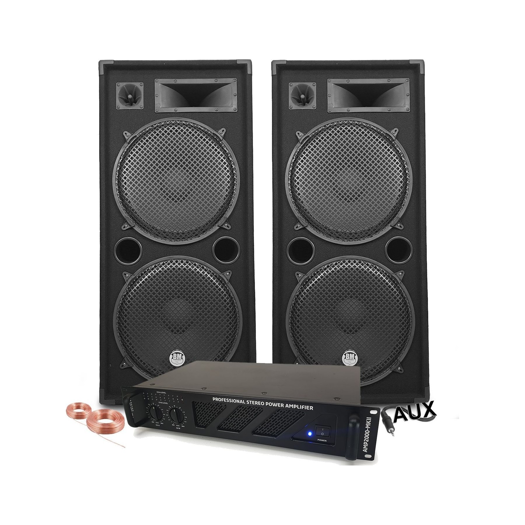 Pack sono BM SONIC Pack Sono Ibiza Sound 7000W Total 2 Ence