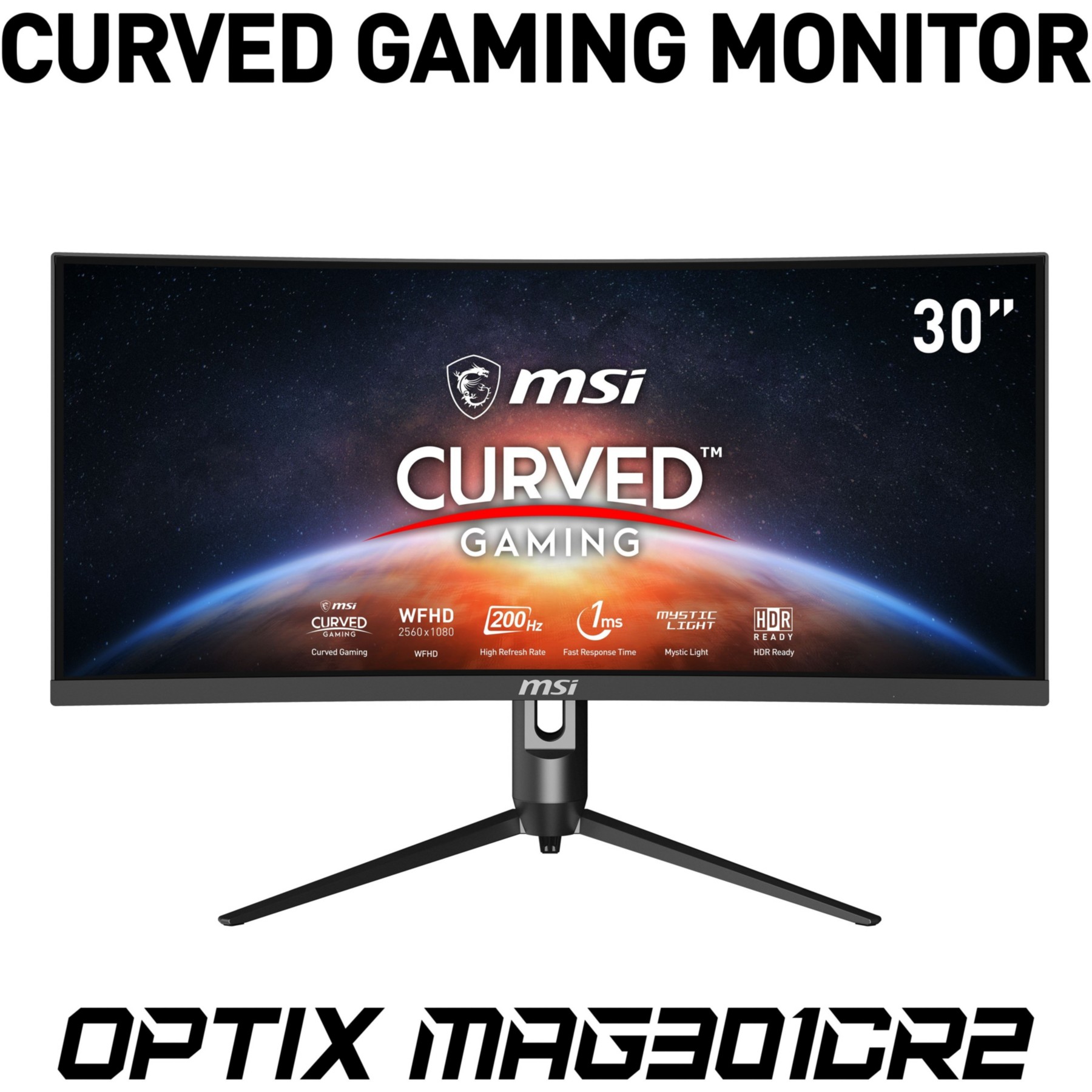 Ecran PC Gamer MSI Optix MAG301CR2