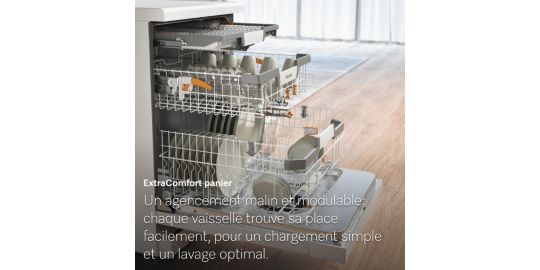 Lave vaisselle 60 cm MIELE G7600 SC Blanc Autodose