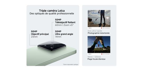 Smartphone XIAOMI 15 conçu avec Leica 5G 512Go Vert