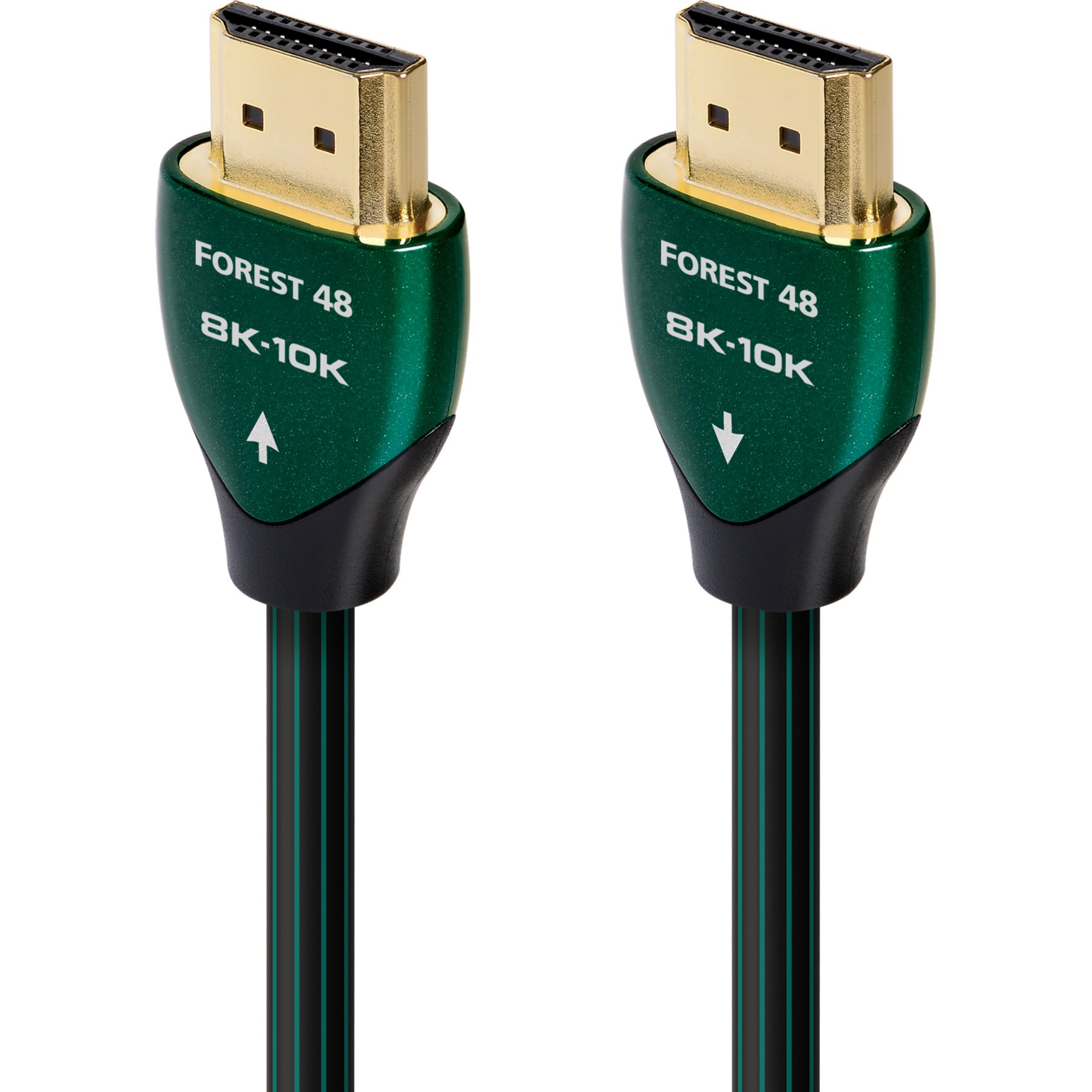 Câble HDMI AUDIOQUEST Forest Forest 2.1/48G2.1/48Gbps 2M  Noir