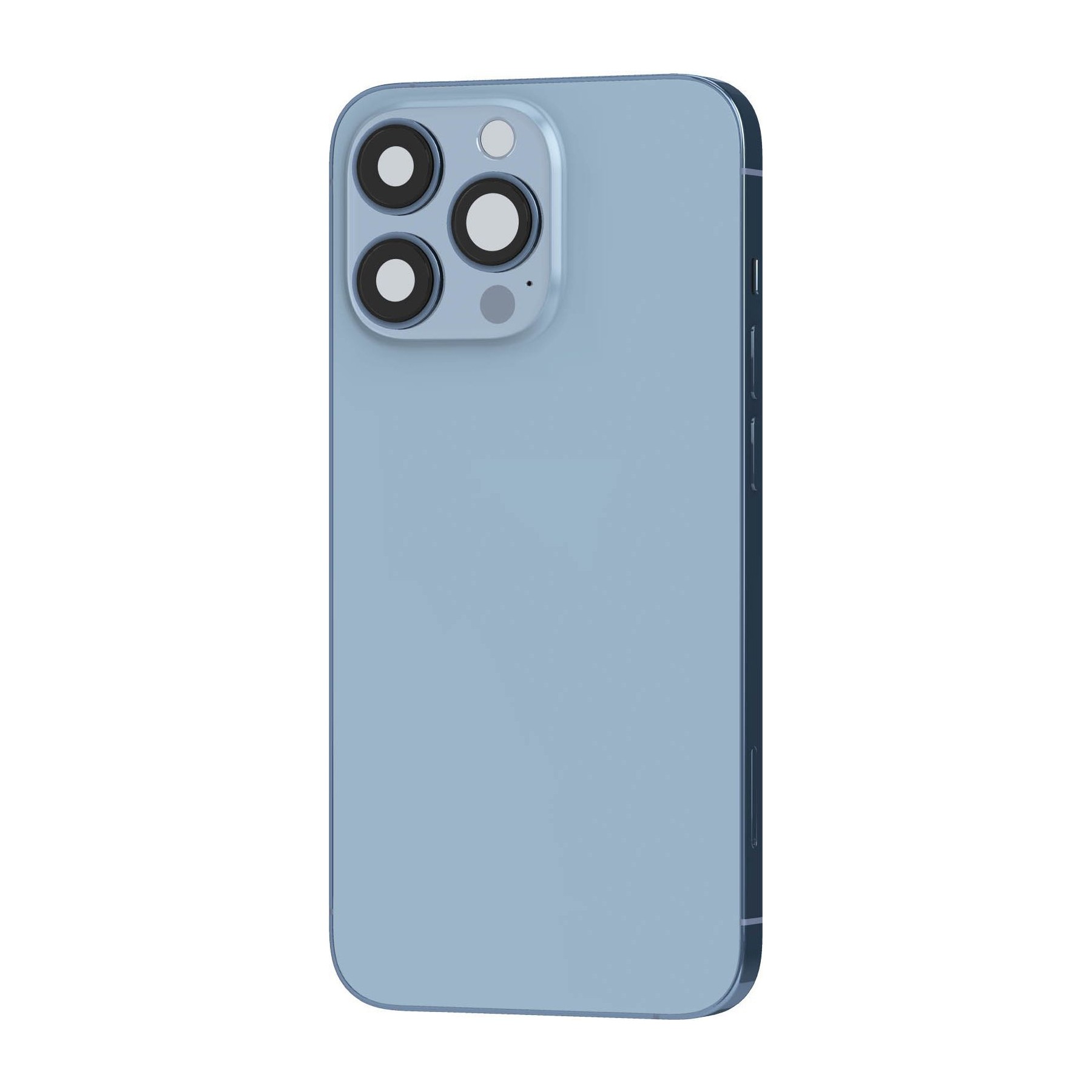 Pièce détachée AVIZAR + Vitre arrière iPhone 13 Pro Max Bleu