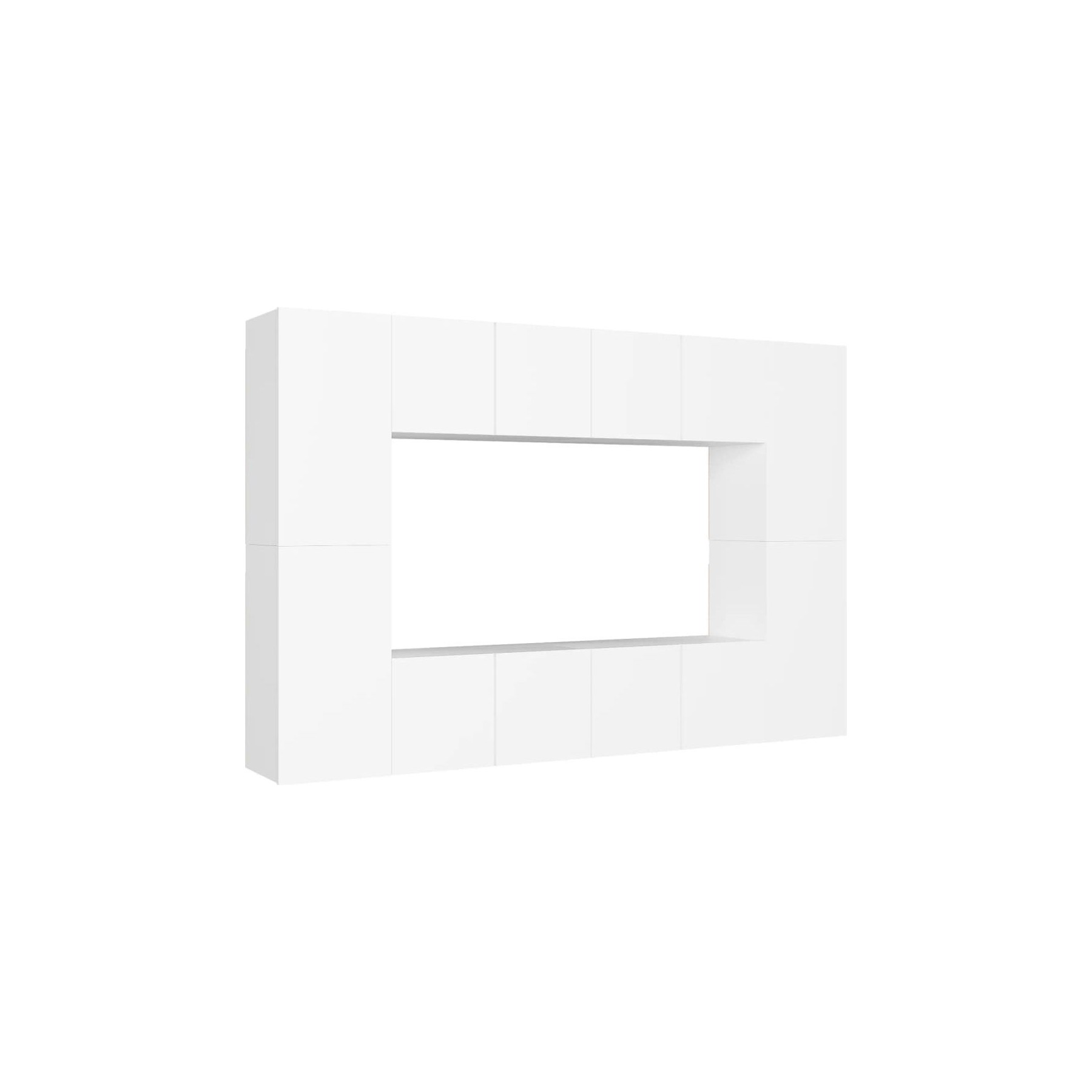 Meuble TV HELLOSHOP26 Ensemble de meubles armoire buffet TV té