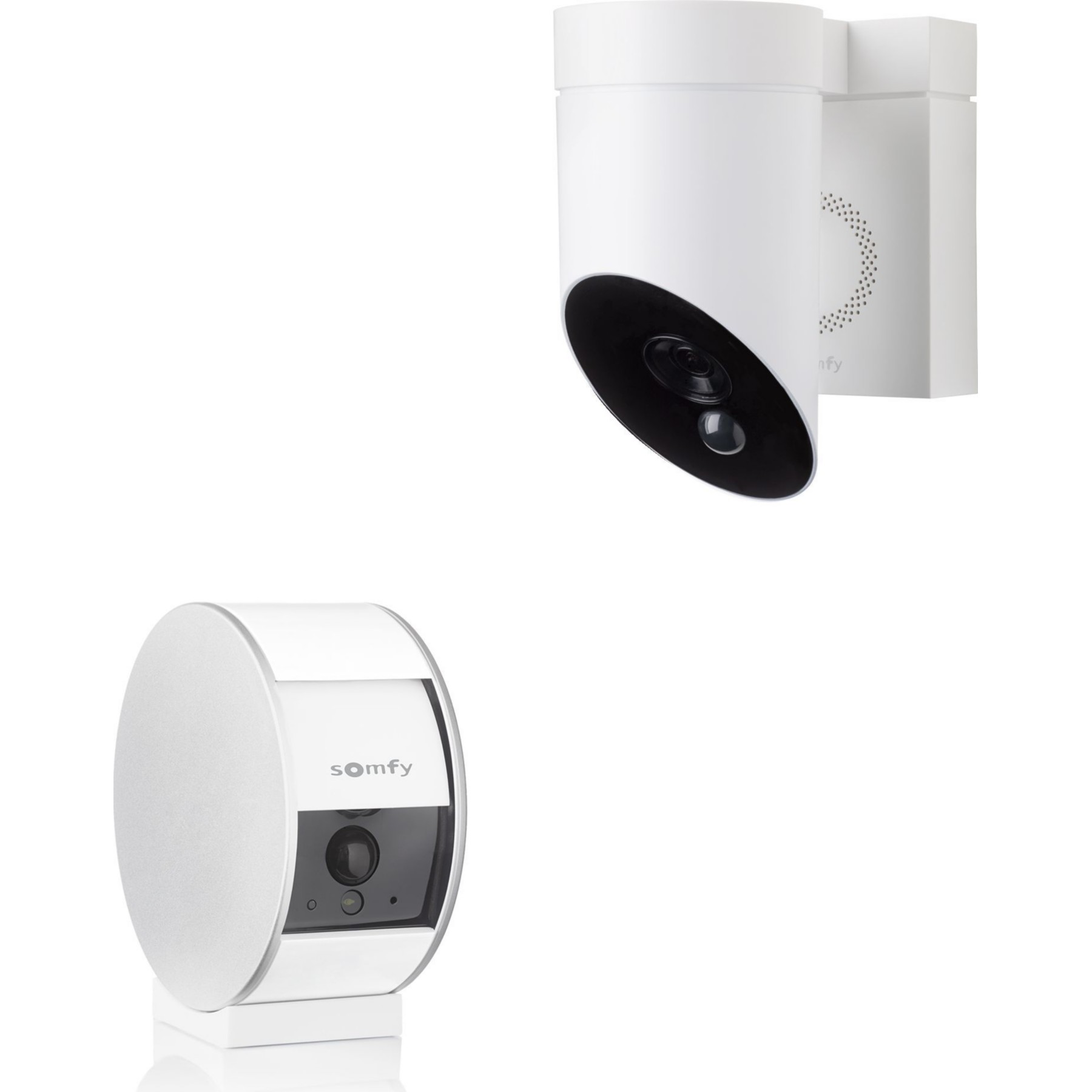 Caméra de surveillance SOMFY 1 Indoor et 1 Outdoor Camera Blanche
