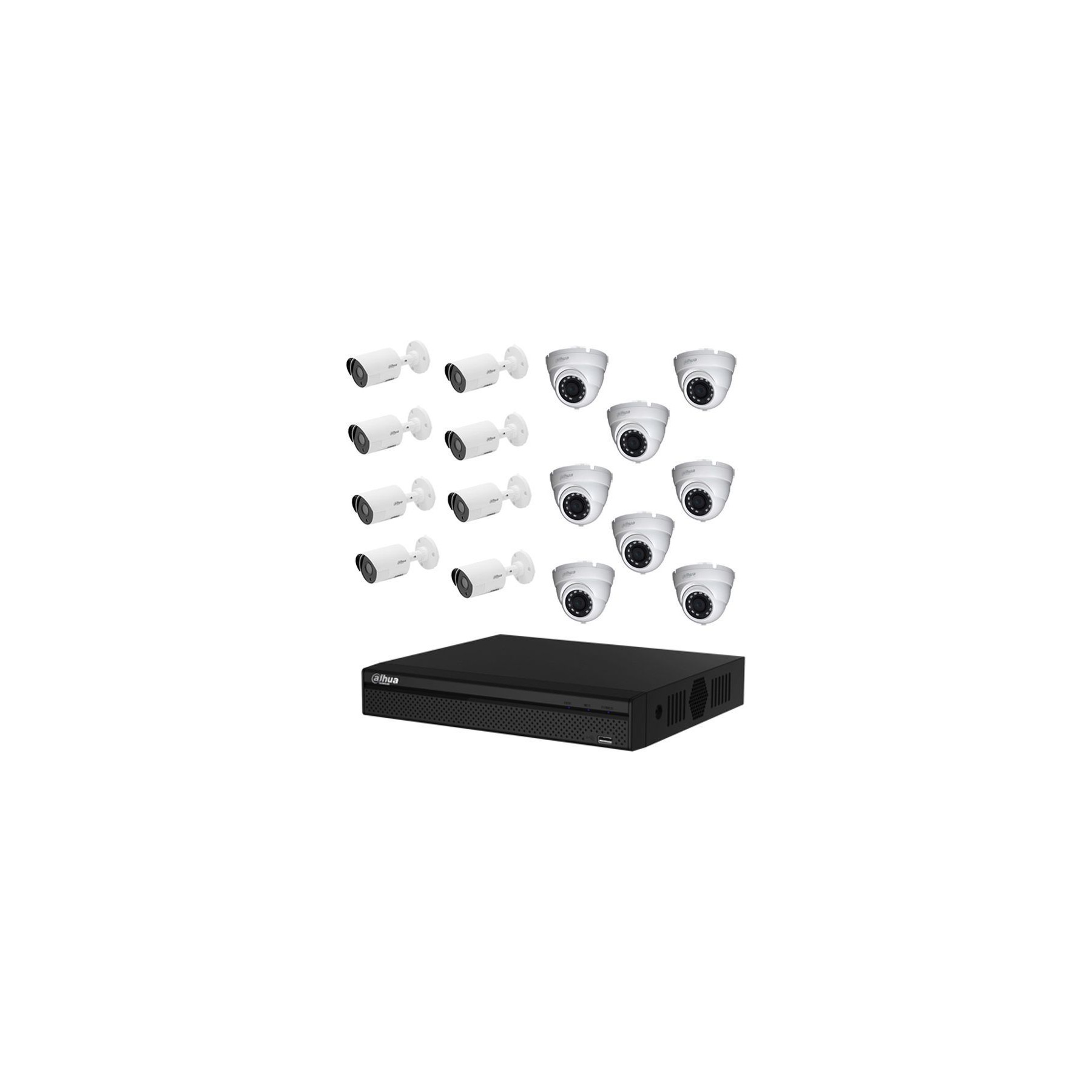 Caméra de sécurité DAHUA Pack de vidéosurveillance CVI 16 caméras