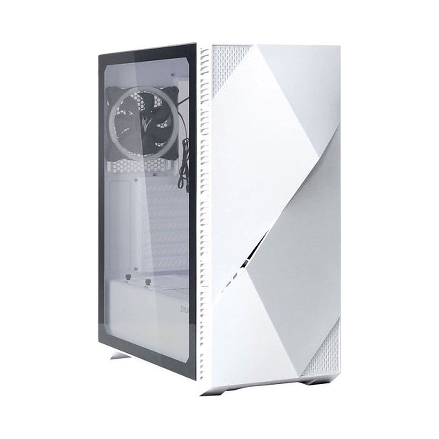 Boitier PC ZALMAN Z3 Iceberg Boitier Moyen Tour - blanc