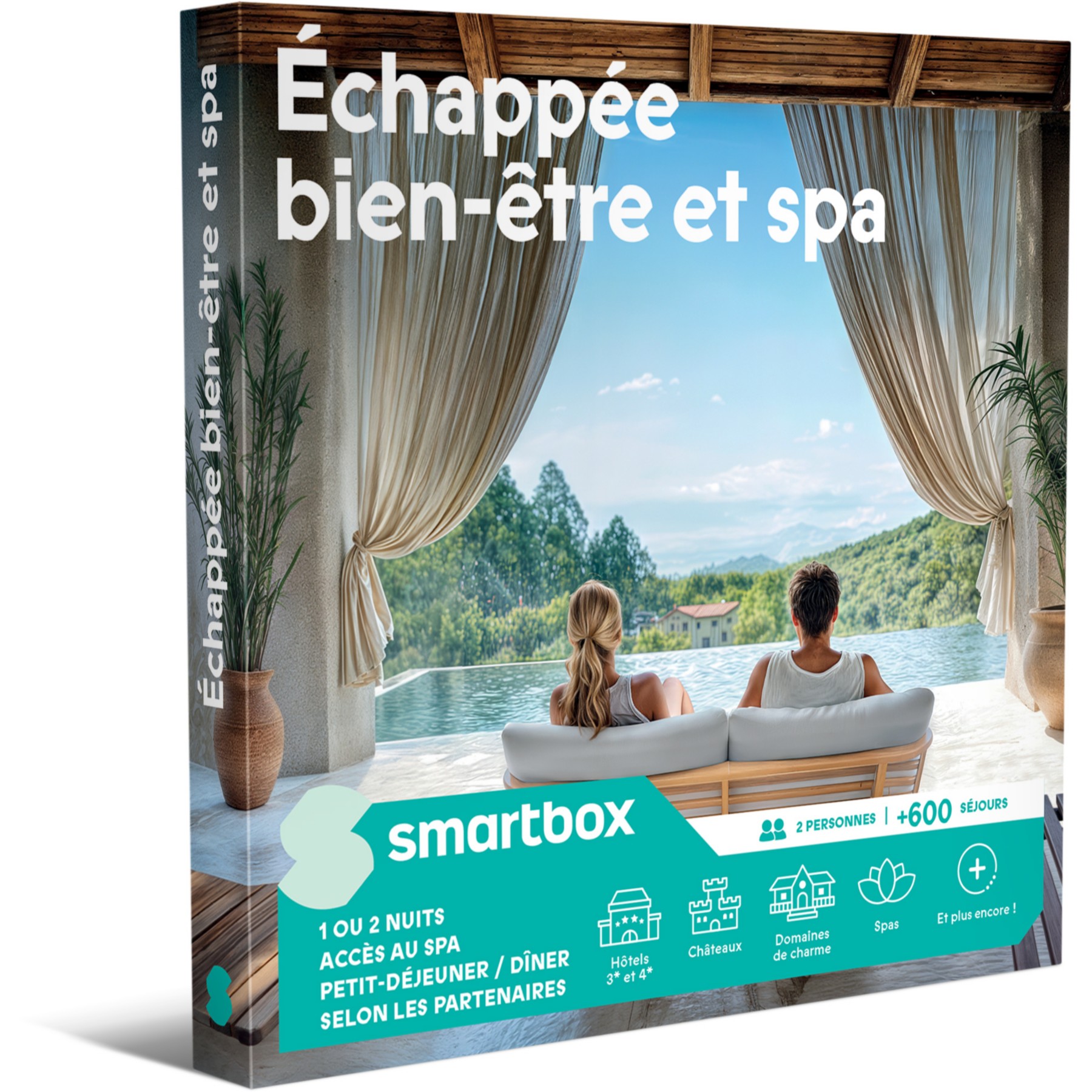 Coffret cadeau SMARTBOX Echappee bien-etre et spa