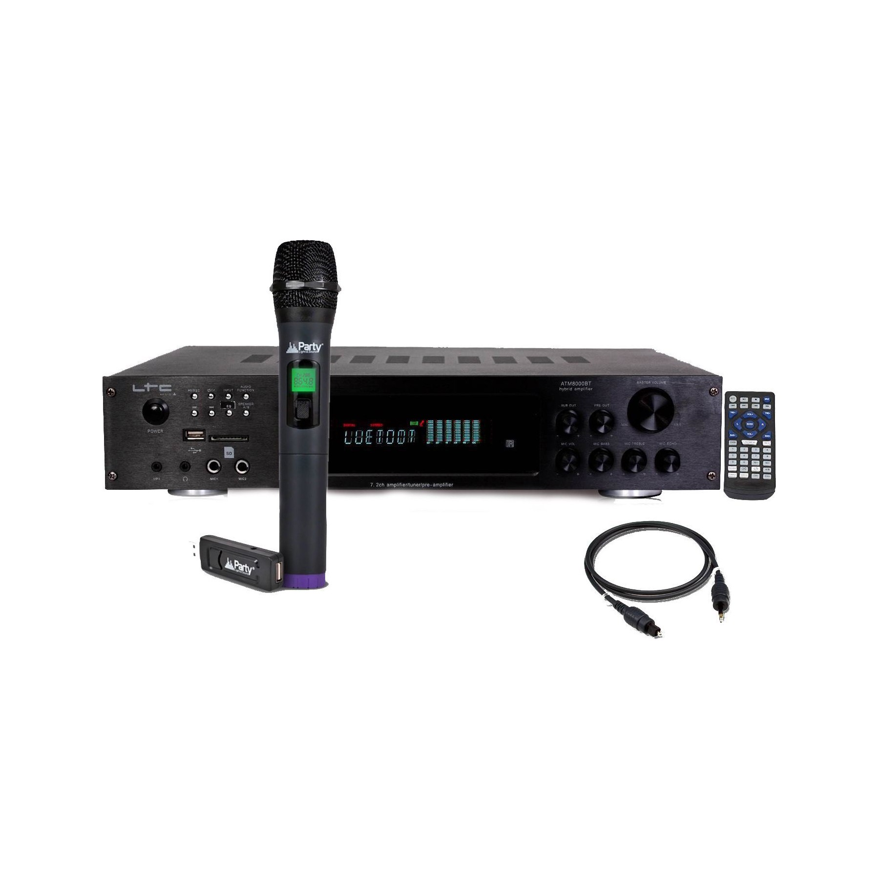 Pack sono LTC AUDIO AMPLIFICATEUR HIFI & KARAOKE LTC ATM8000