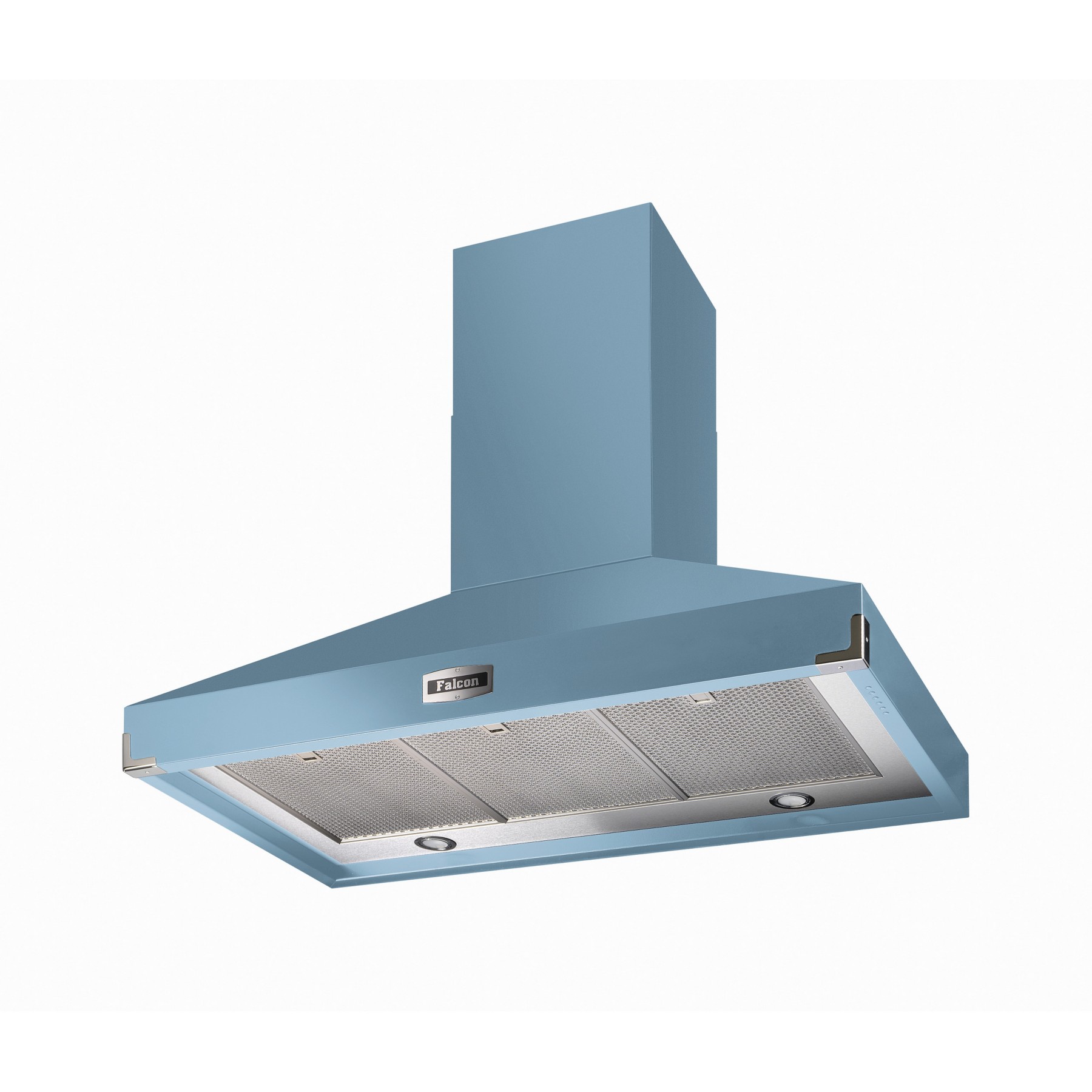 Hotte décorative murale FALCON HOTTE PKR SUPER EXTRACT 100 CM Bleu de C
