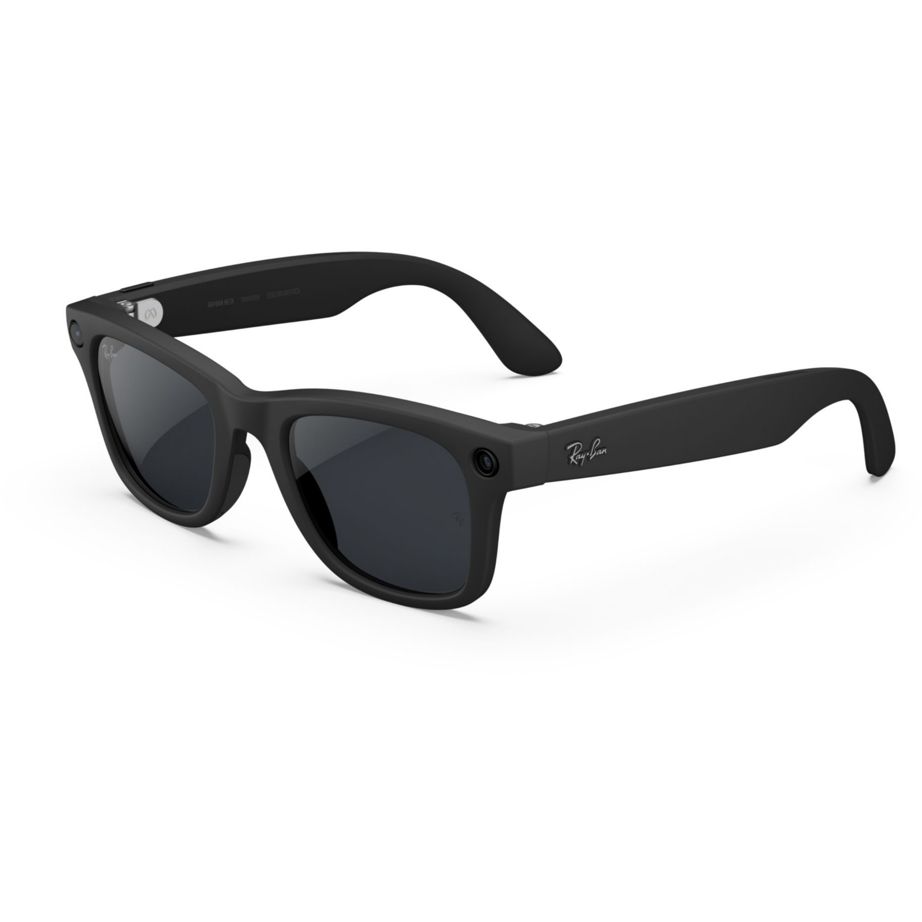 Lunettes connectées META Ray-Ban Wayfarer (Gen 2) - Noir mat, Verres Transitions® gris