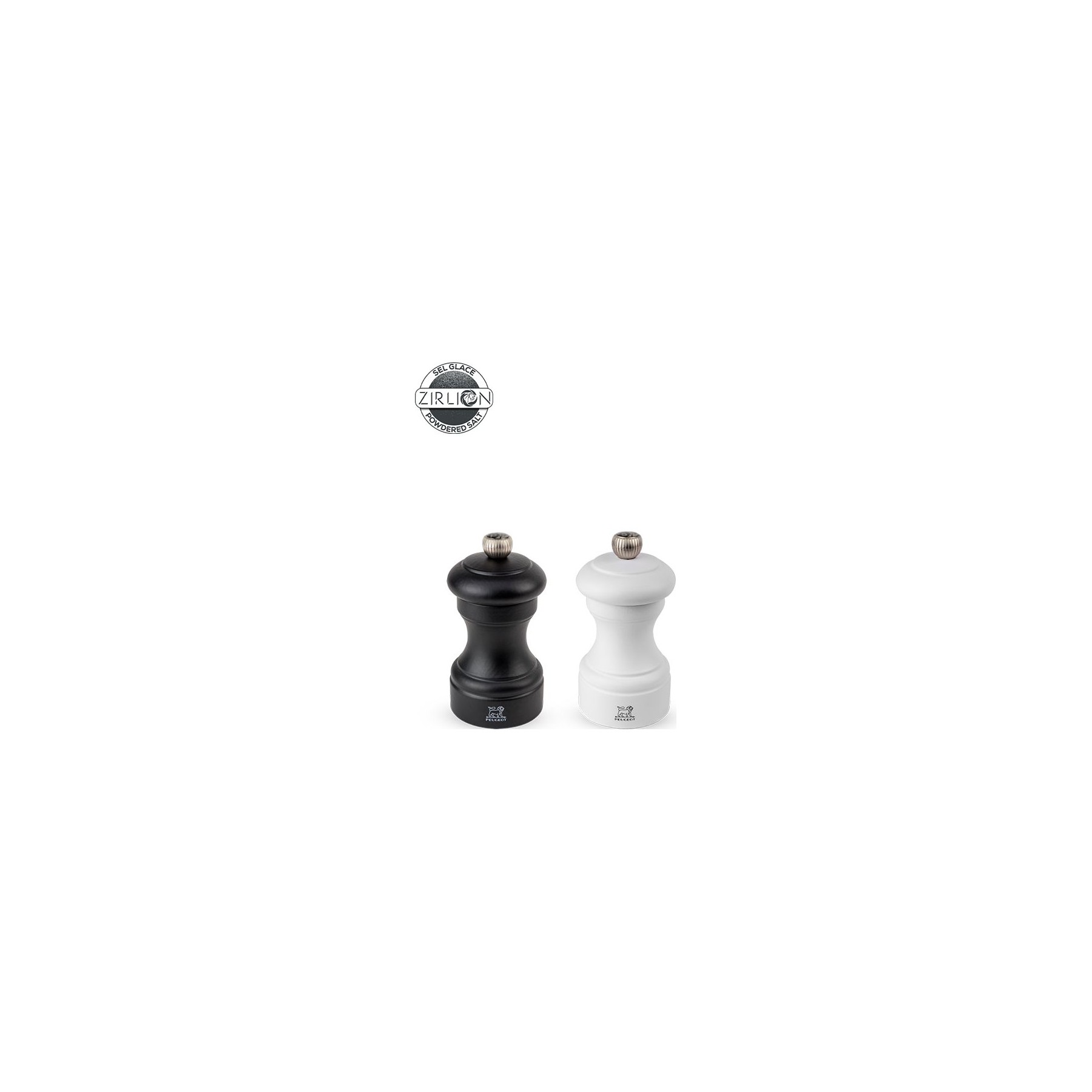 Duo moulins à poivre et sel PEUGEOT Bistro Bois Noir 10cm