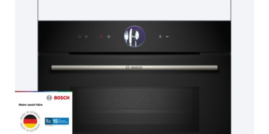 Four encastrable BOSCH CMG7761B1 série 8 Air Fry