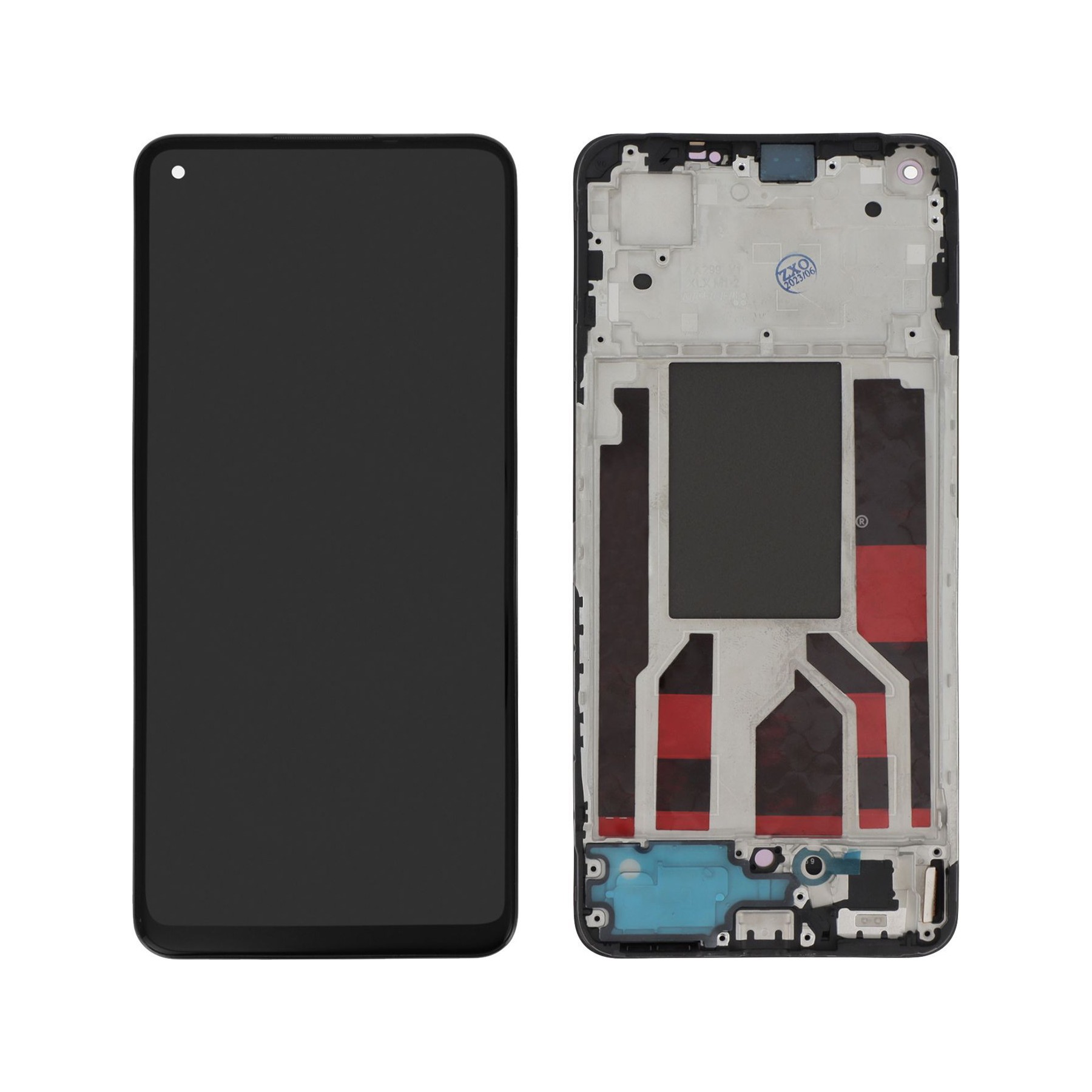 Pièce détachée AVIZAR Écran Complet + Châssis Oppo Reno 8 5G