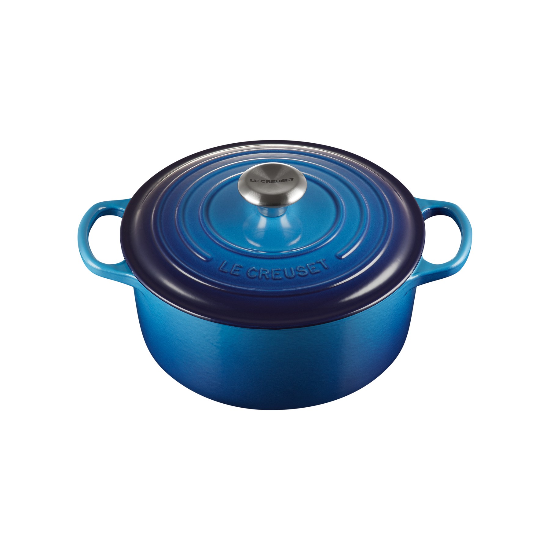 Cocotte LE CREUSET 20cm Azur