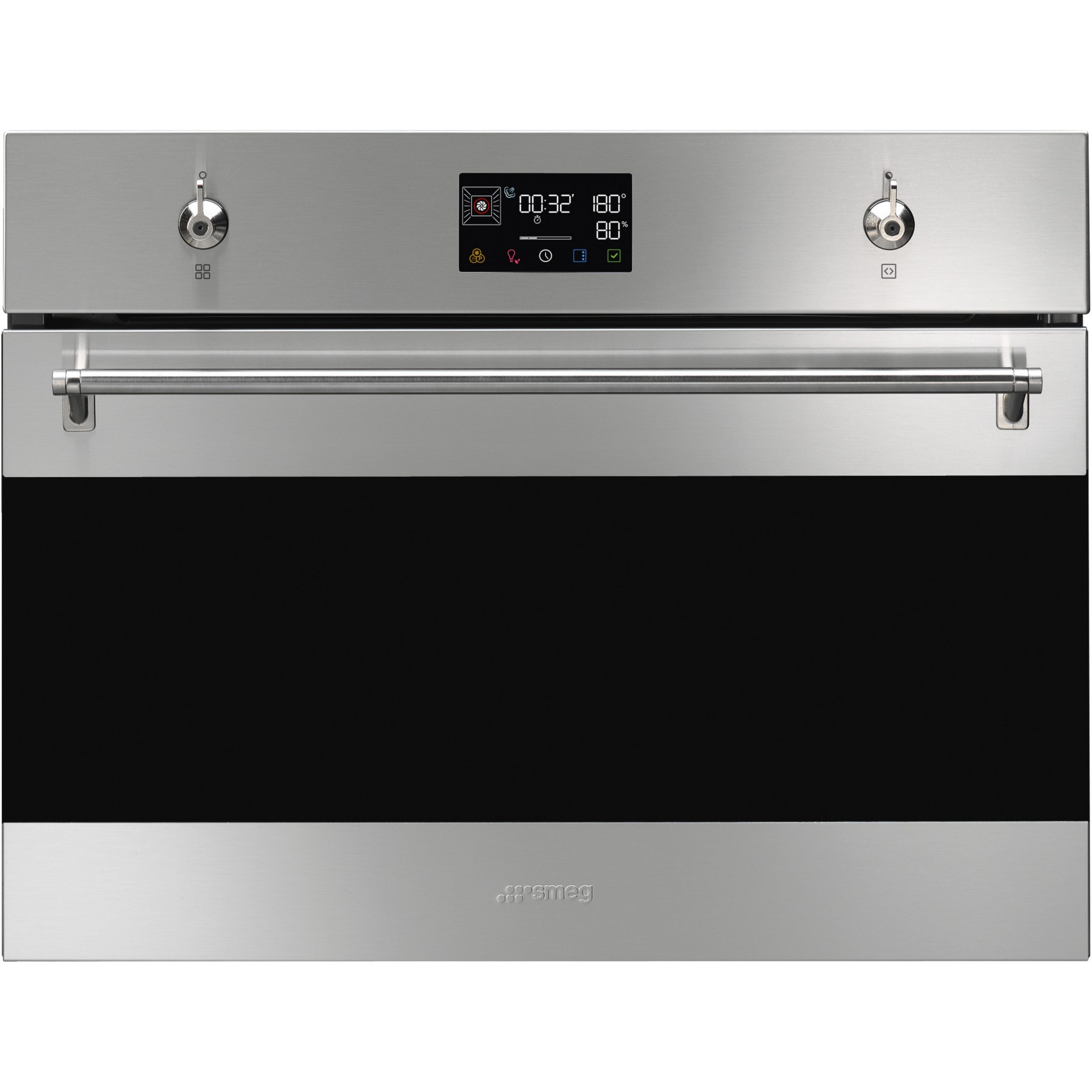 Four encastrable SMEG SO4302S3X - Combiné vapeur - Chaleur tournante - Hydrolyse