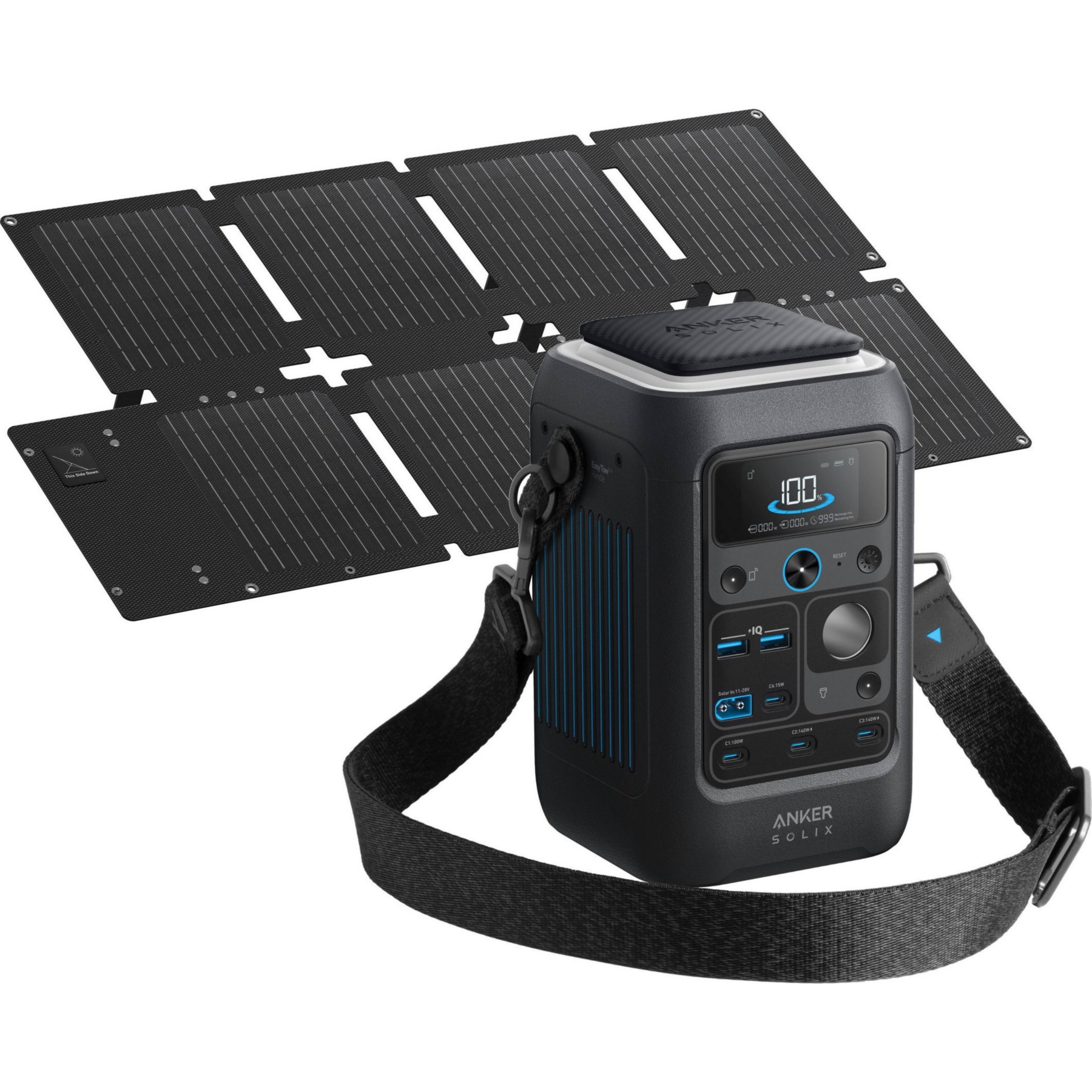 Batterie nomade ANKER SOLIX KIT C300X DC+PS60